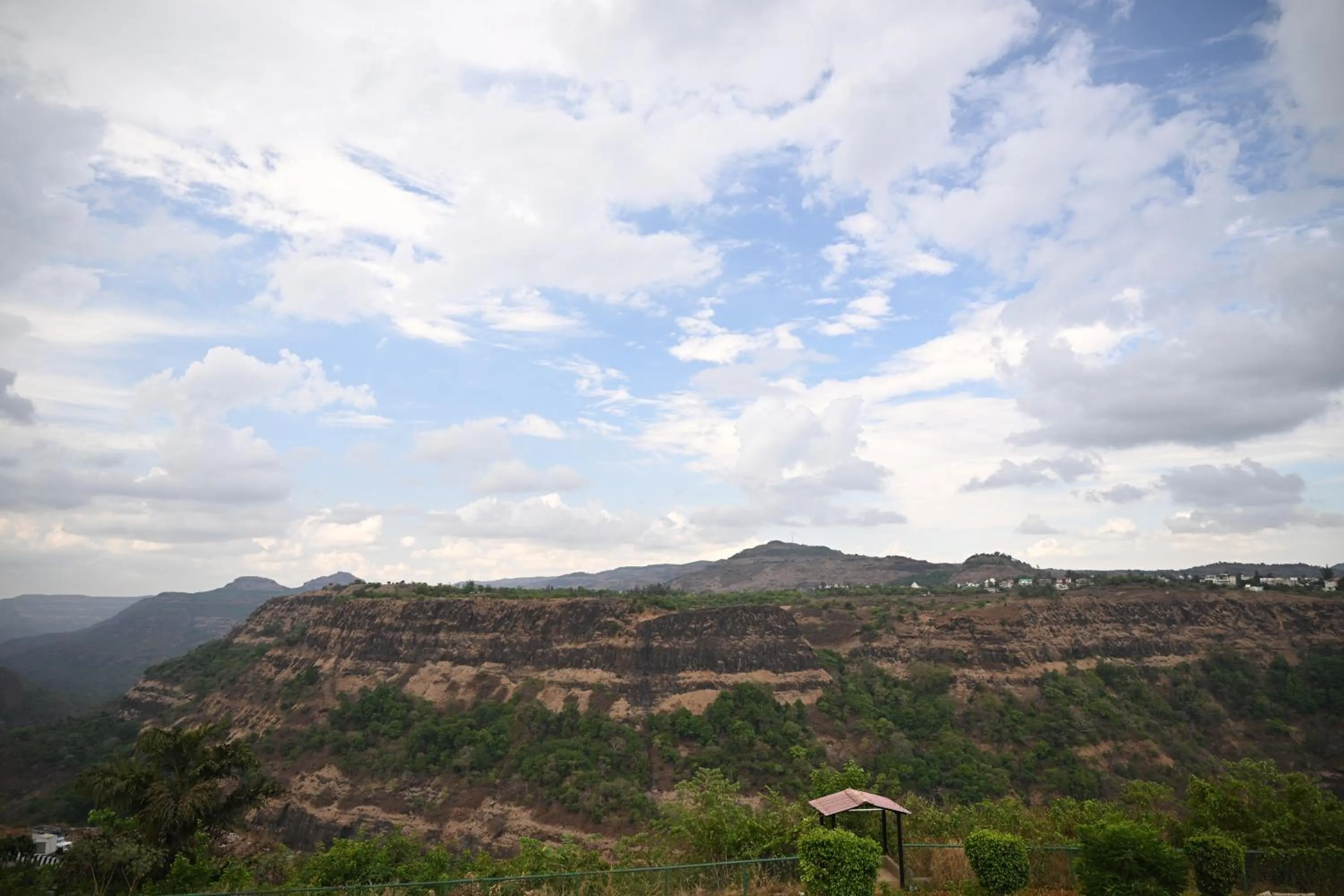 Mountain view in Ikshana Resort and Spa, Khandala