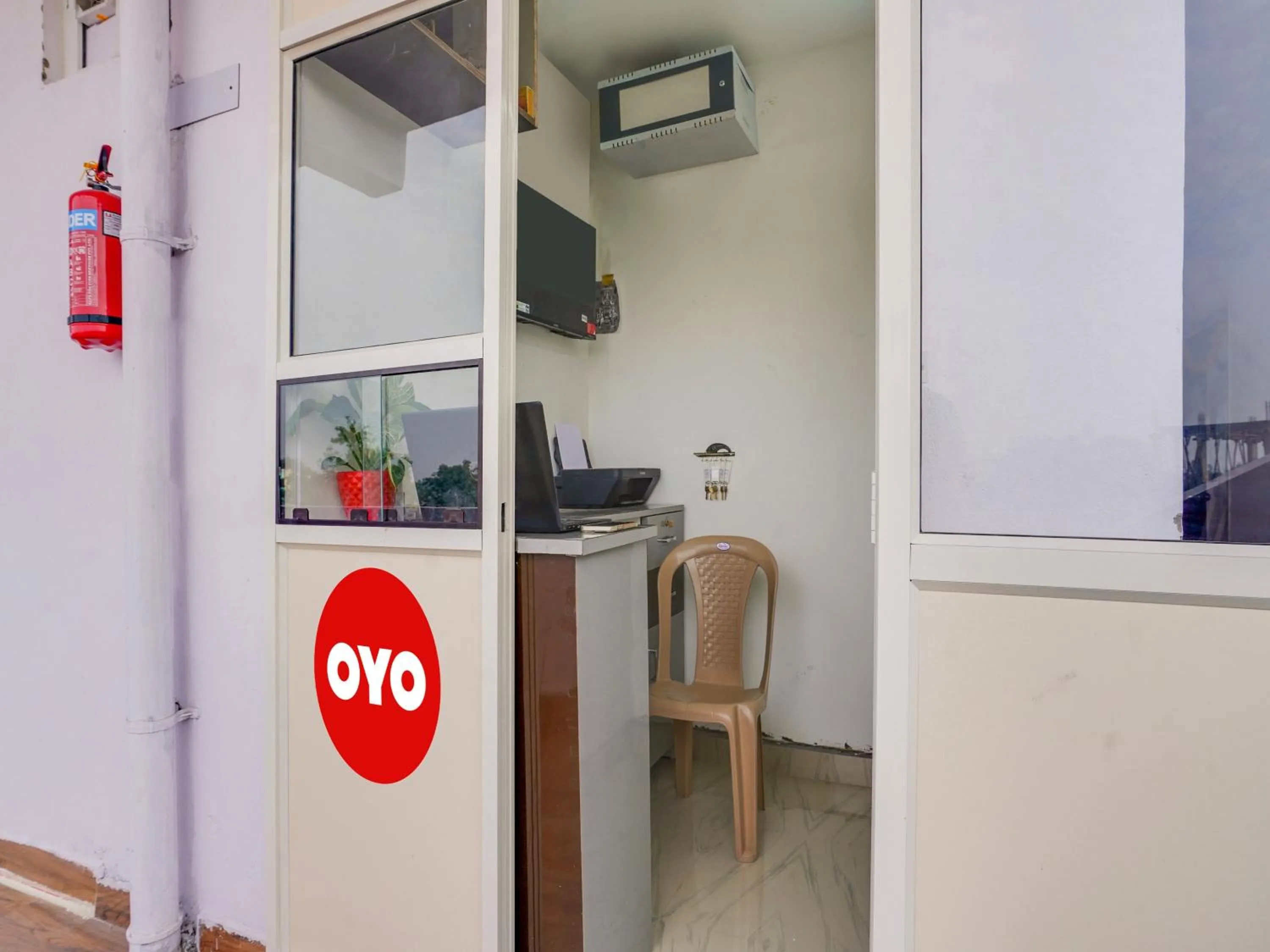 Lobby or reception in Hotel O Stay Happy