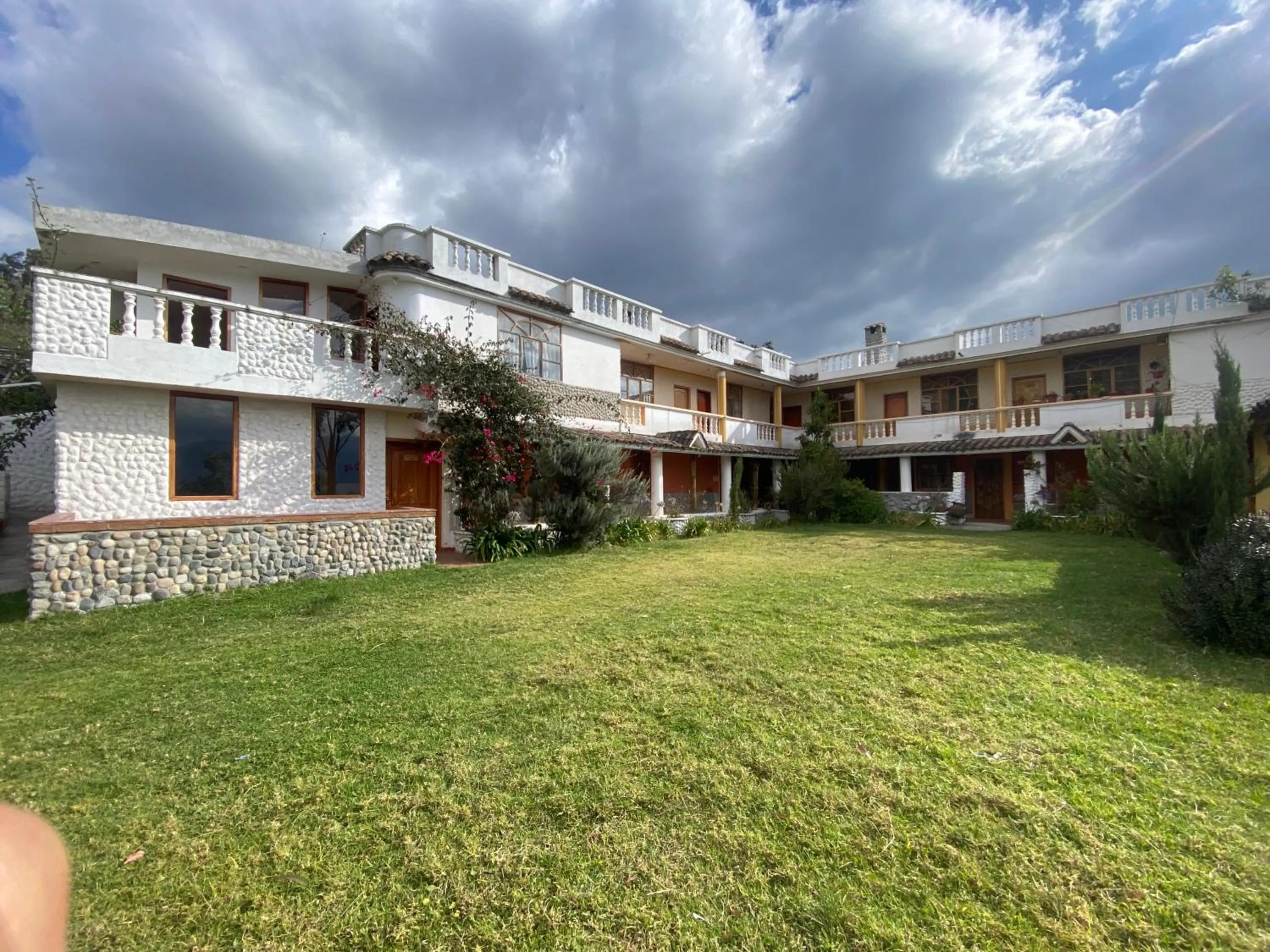 Property building in Hostal Curiñan