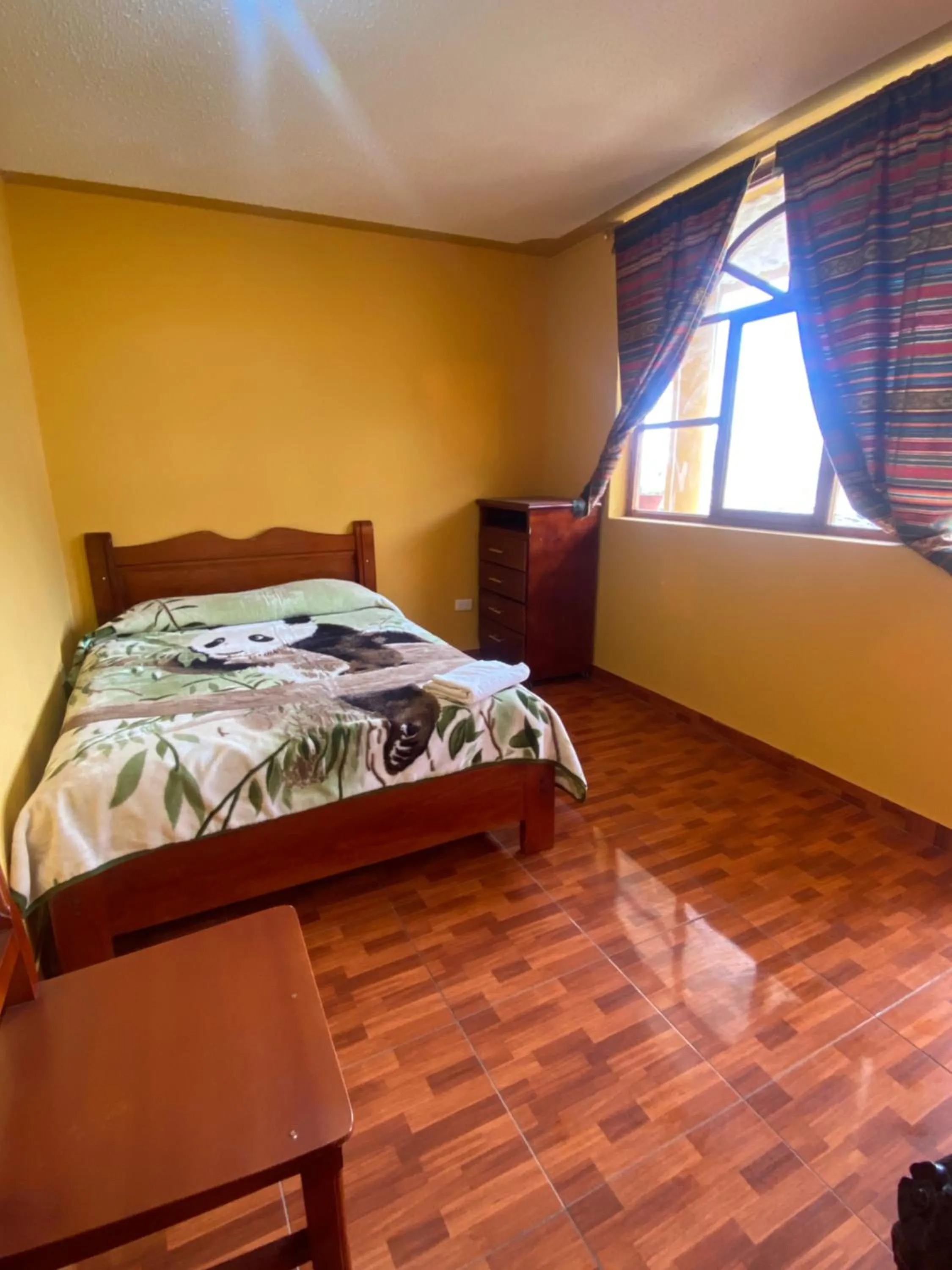 Bed in Hostal Curiñan