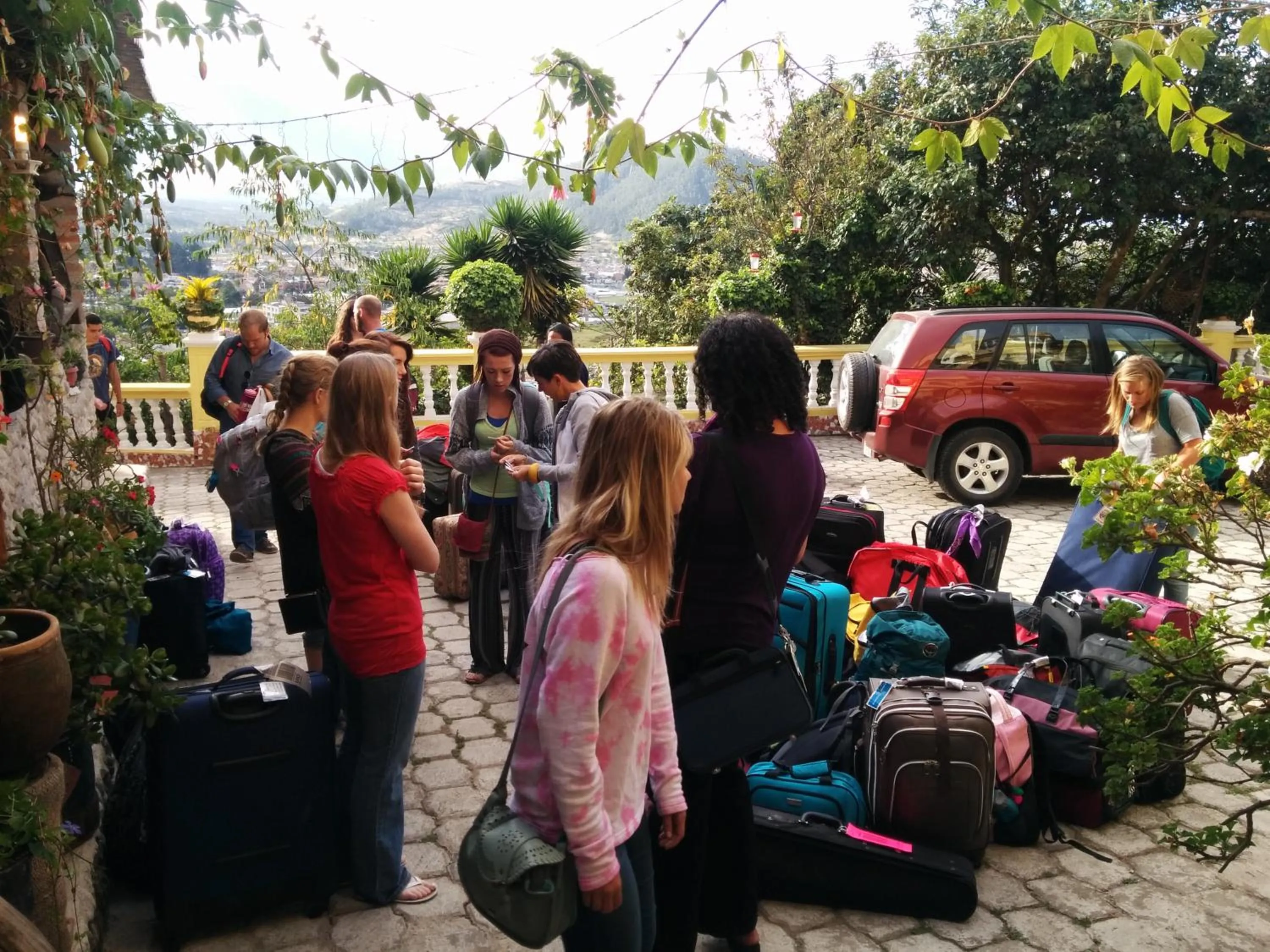People in Hostal Curiñan