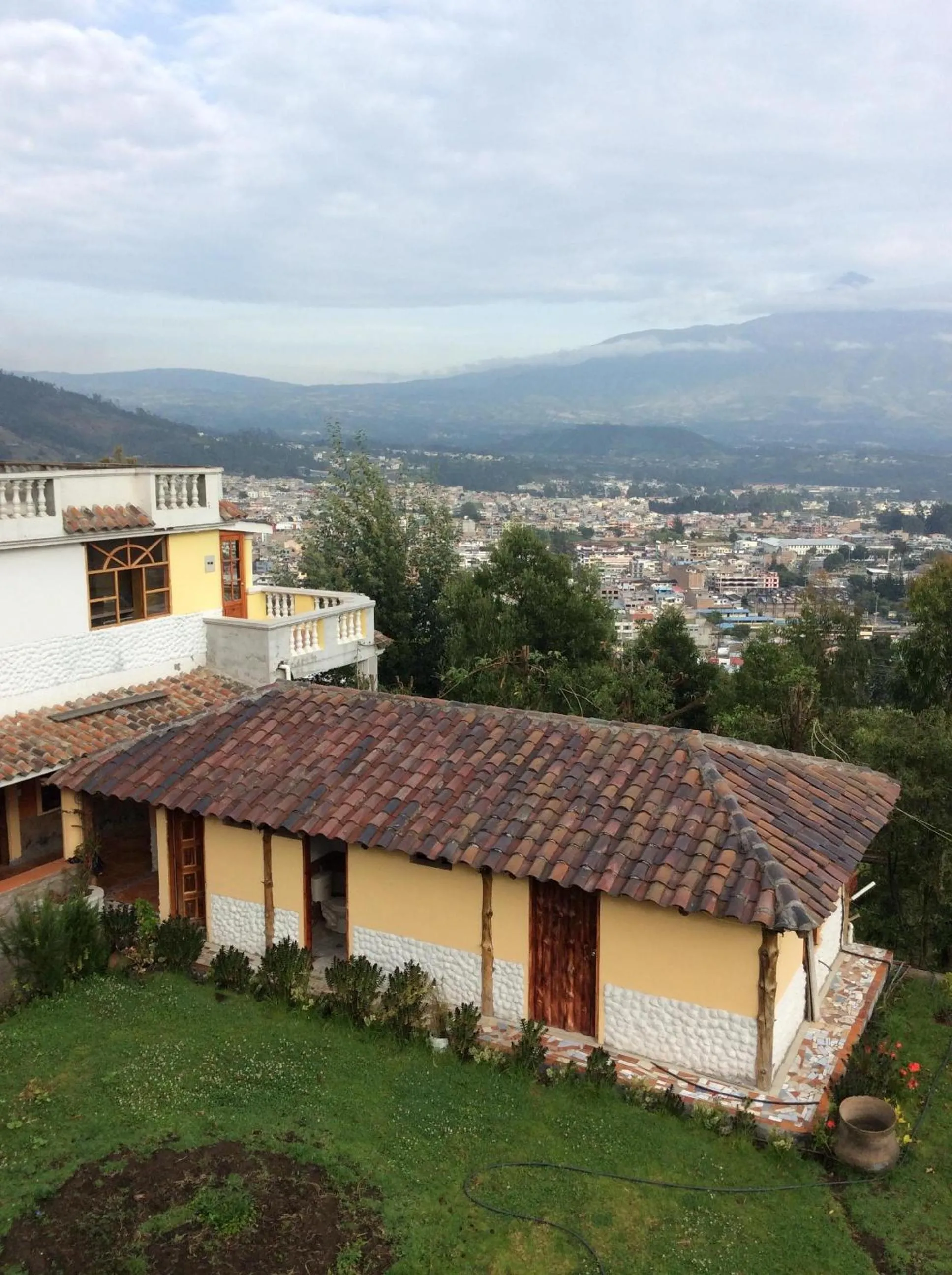 Balcony/Terrace in Hostal Curiñan