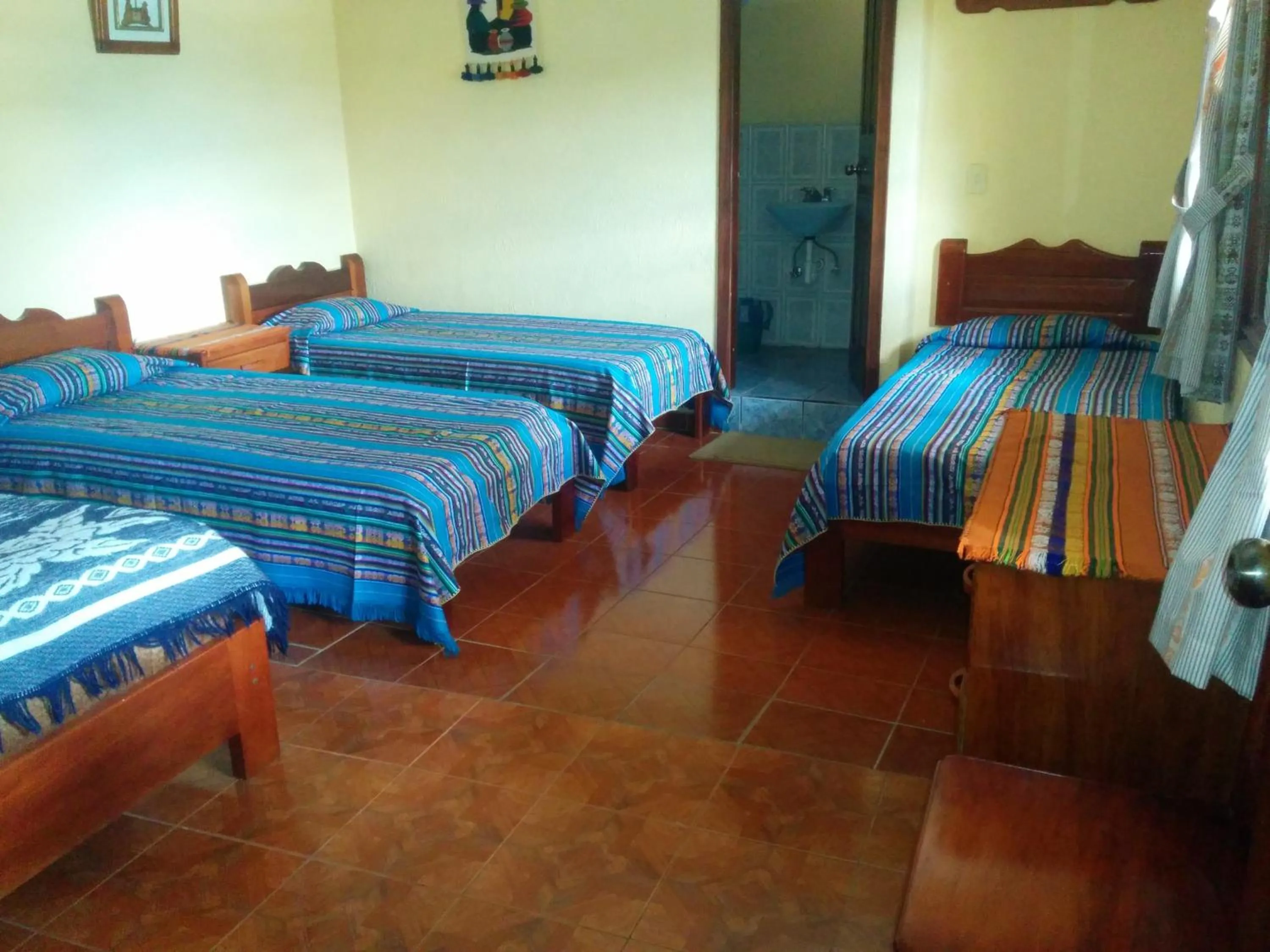 Bed in Hostal Curiñan