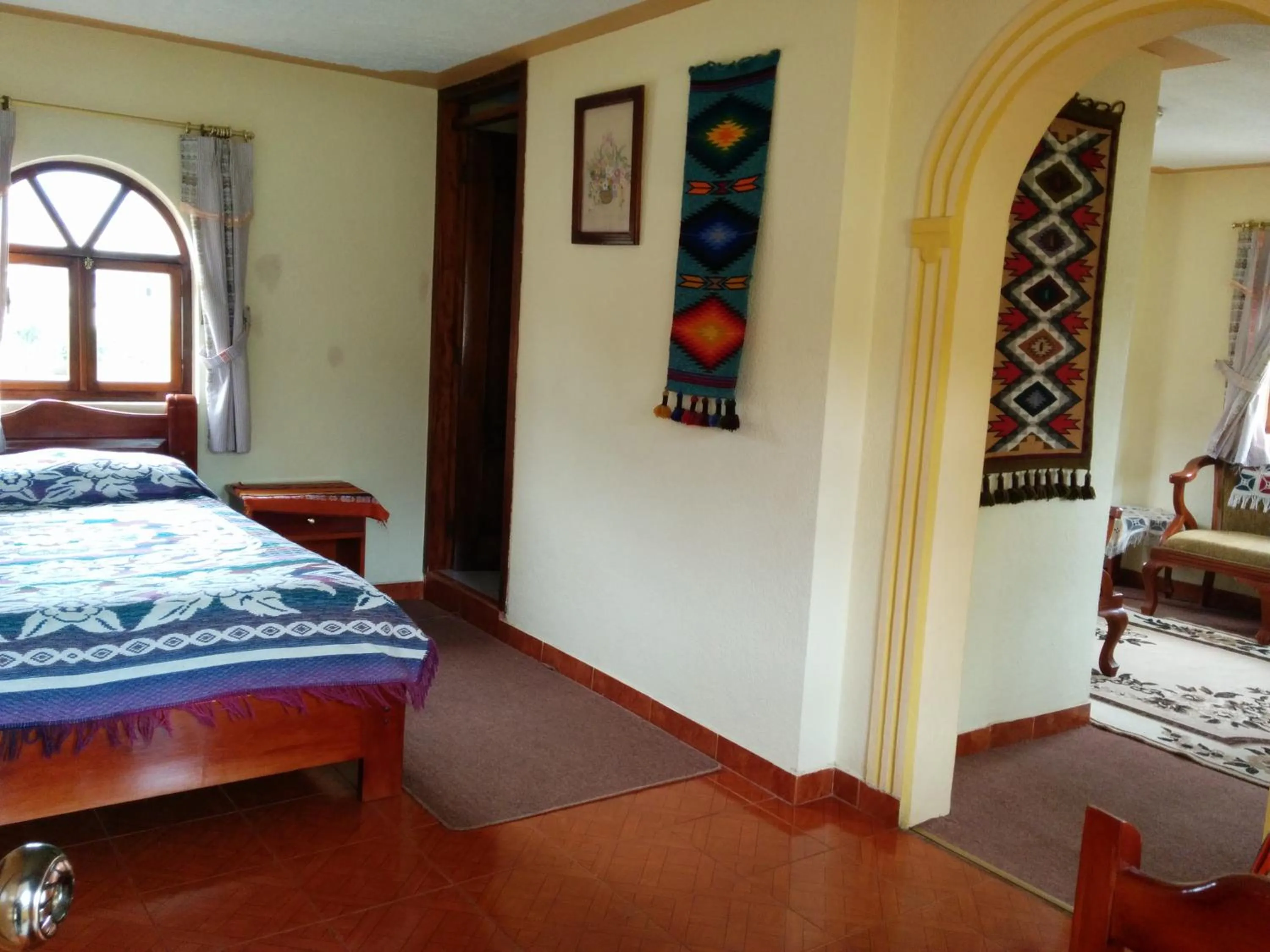 Bed in Hostal Curiñan
