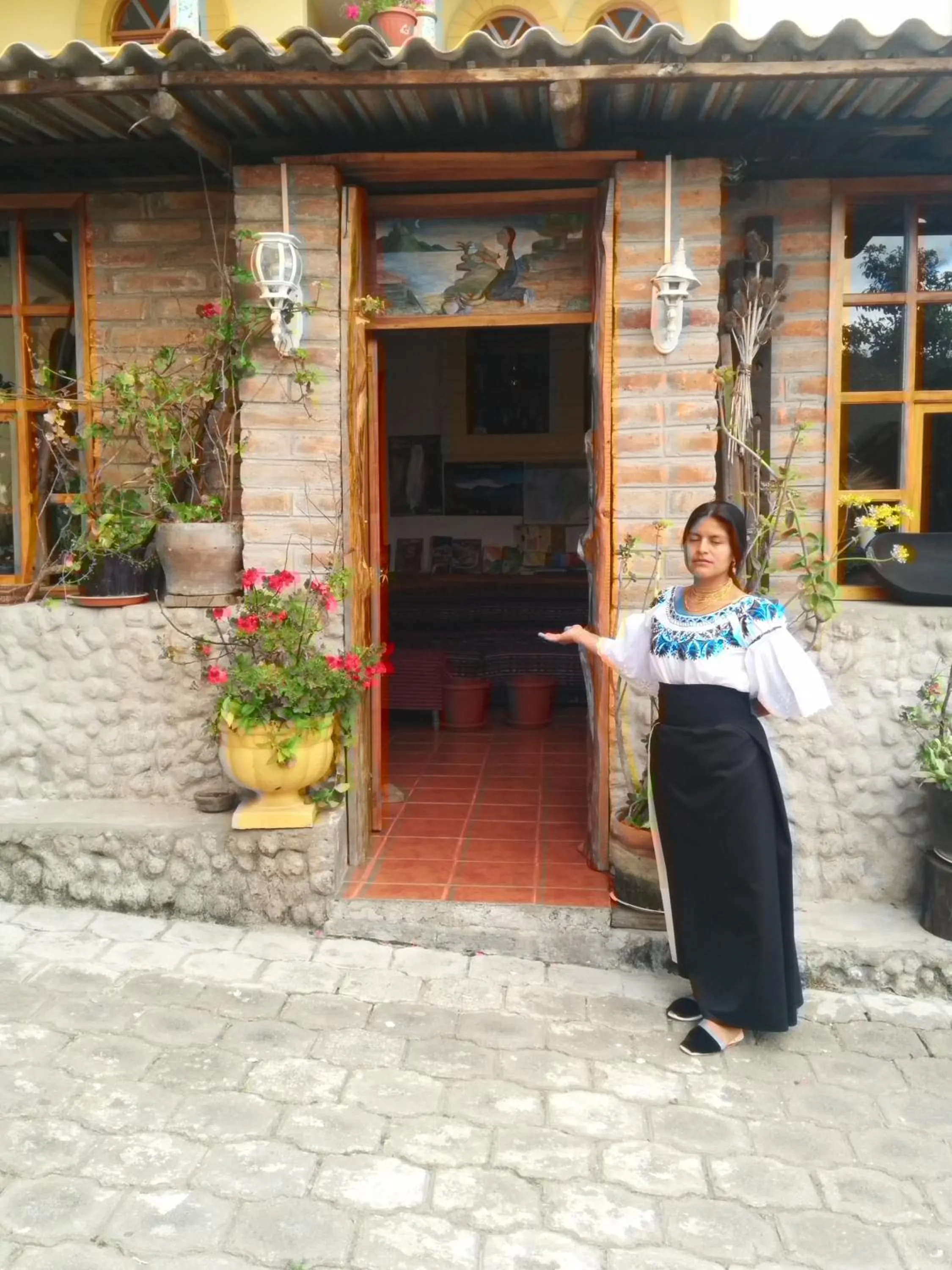Staff in Hostal Curiñan