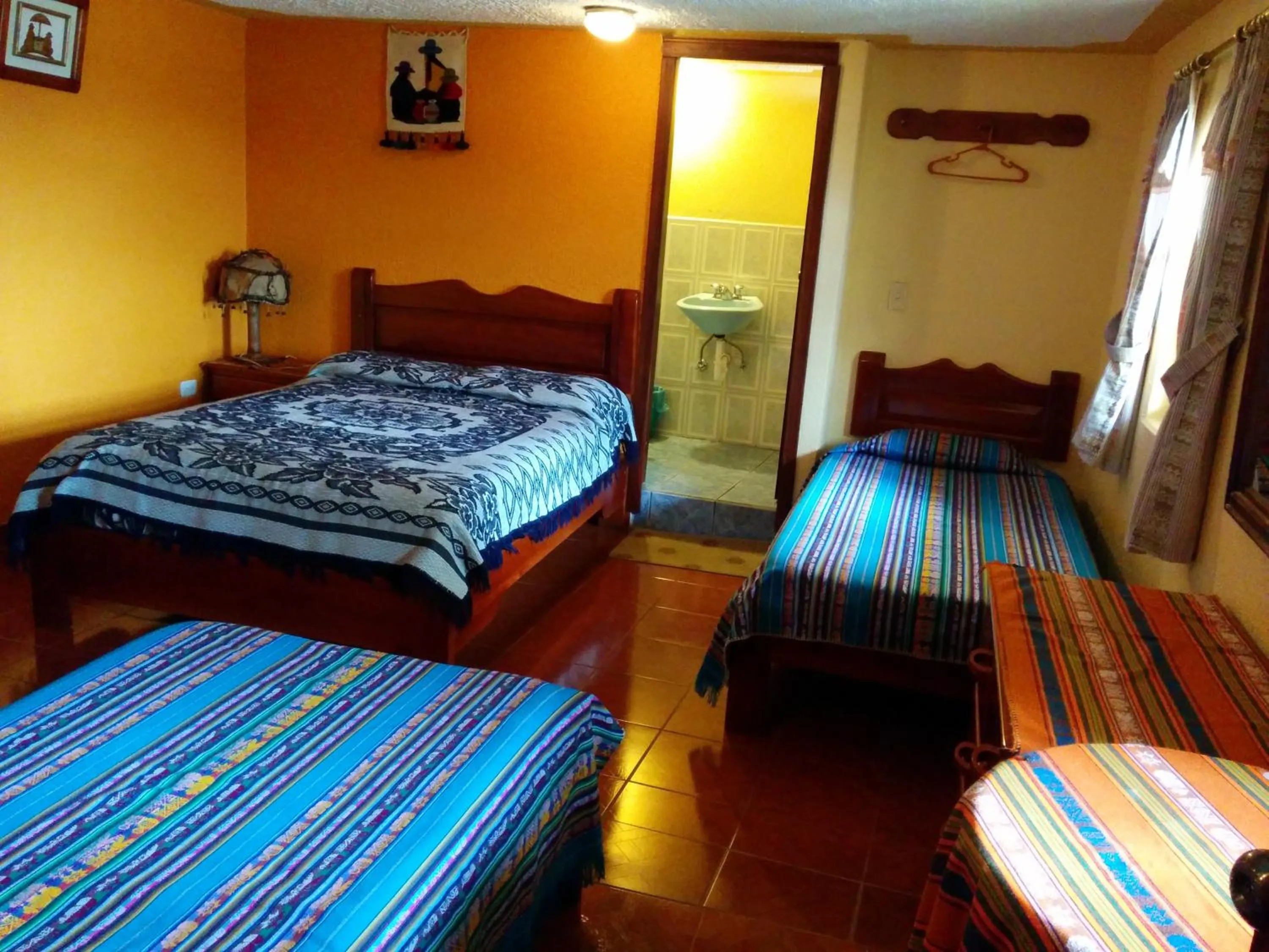 Bed in Hostal Curiñan