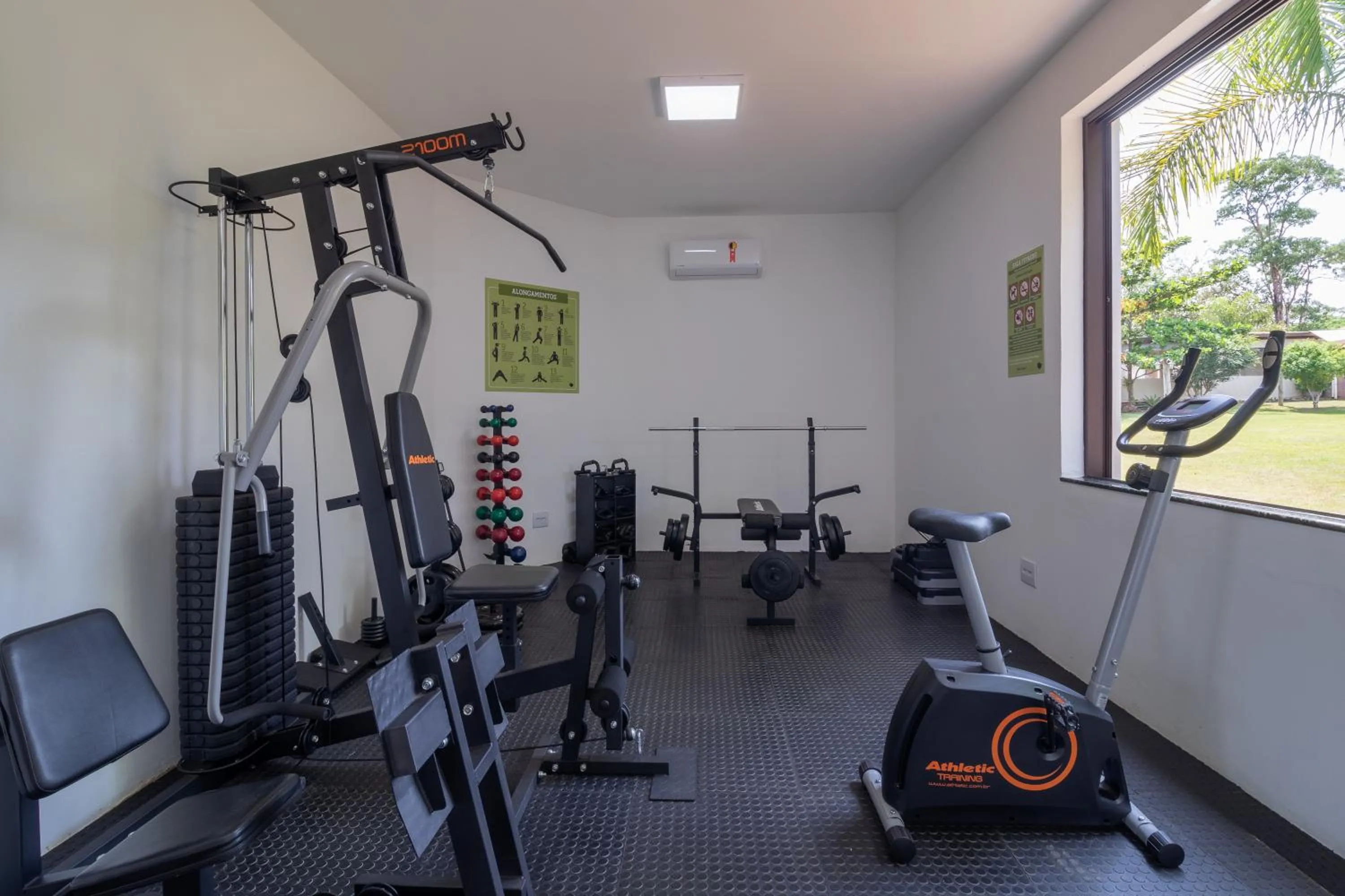 Fitness centre/facilities in Pousada Pé na Terra