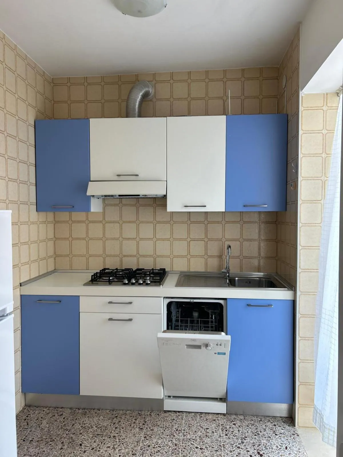 Kitchen or kitchenette in Hotel Aspe