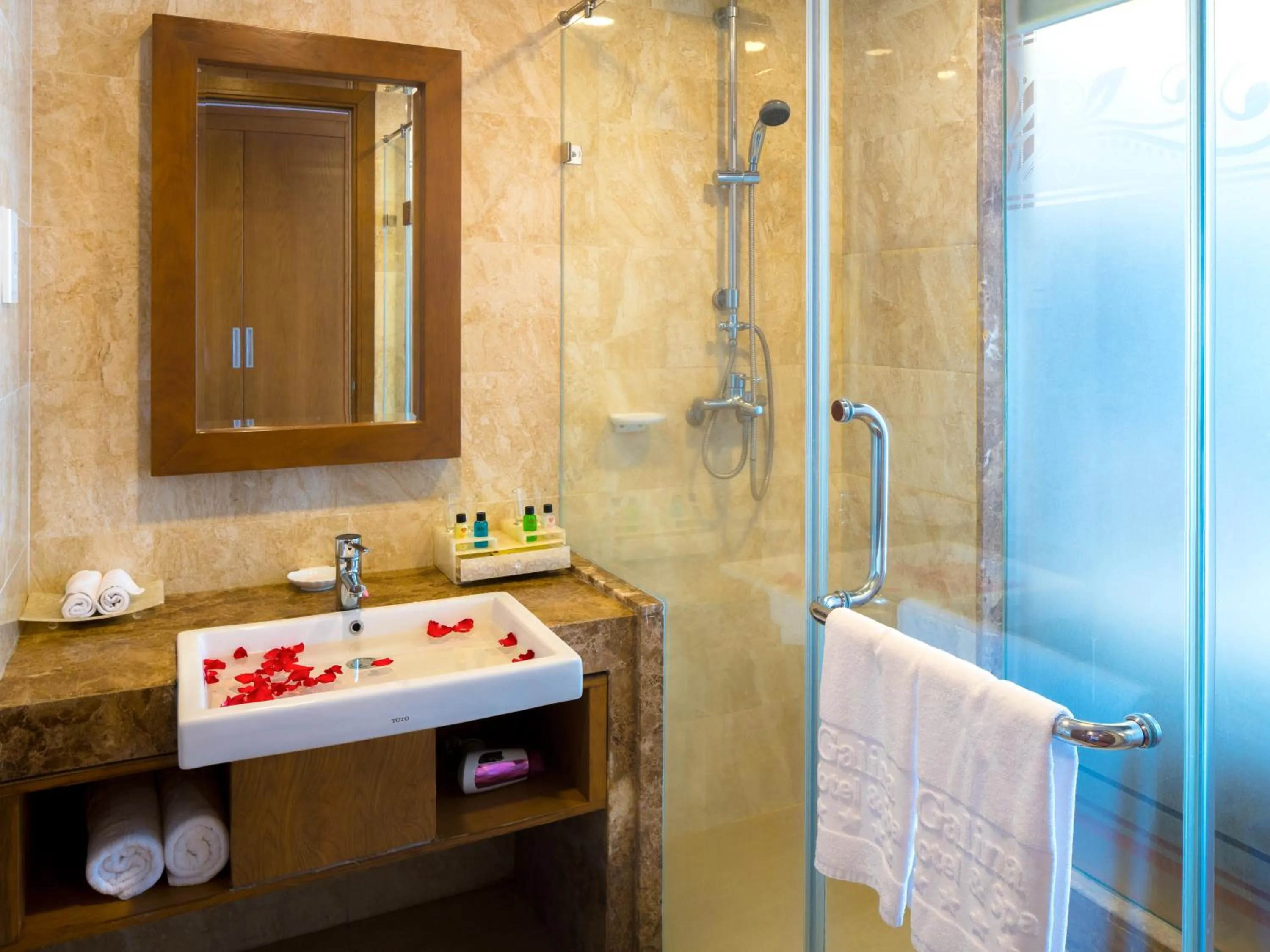 Shower in Galina Hotel & Spa