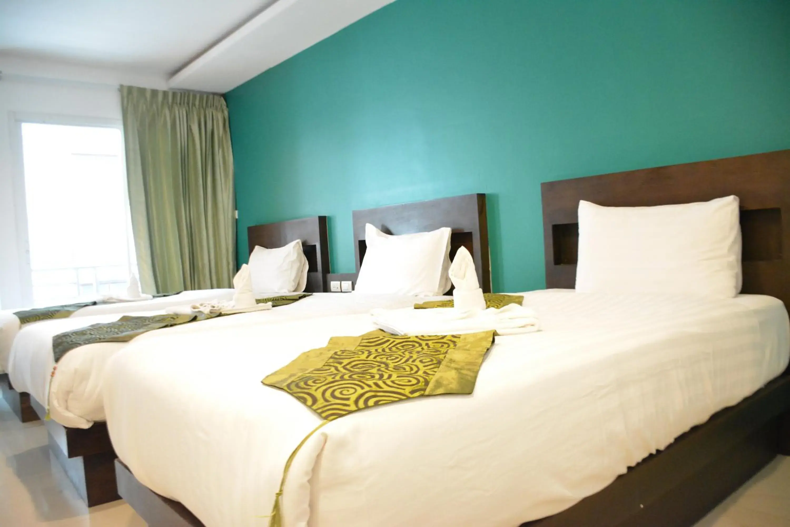 Bed in Zephyr Grand Hotel Bed in Zephyr Grand Hotel