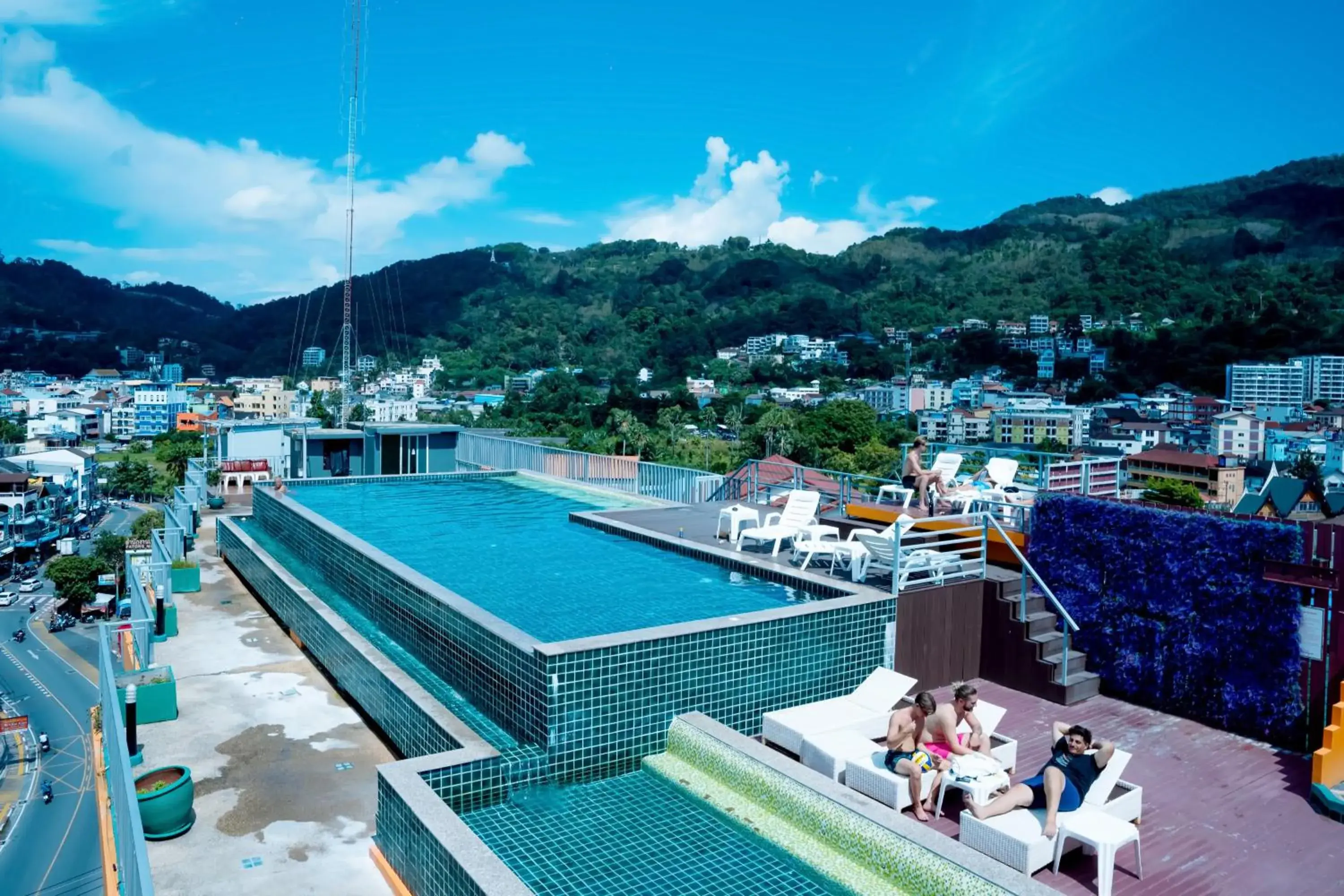 Swimming pool in Zephyr Grand Hotel Swimming pool in Zephyr Grand Hotel