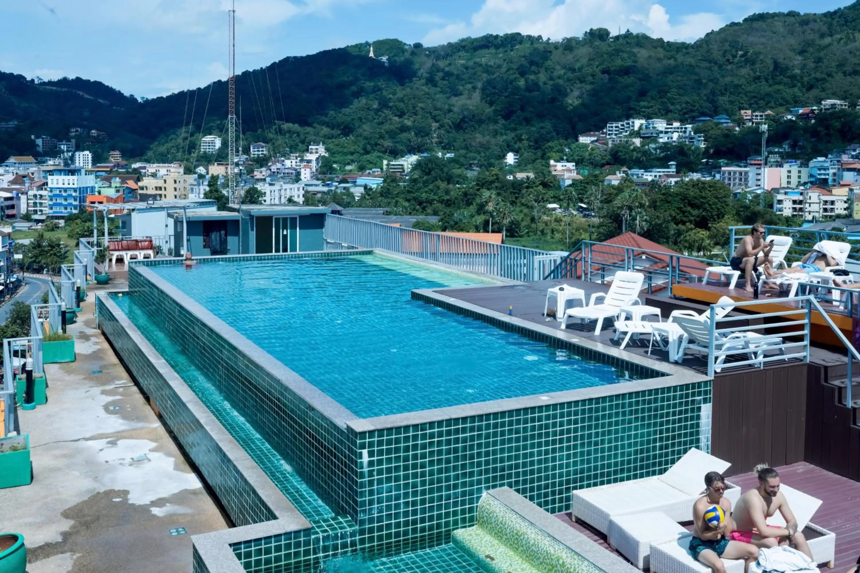 Swimming pool in Zephyr Grand Hotel