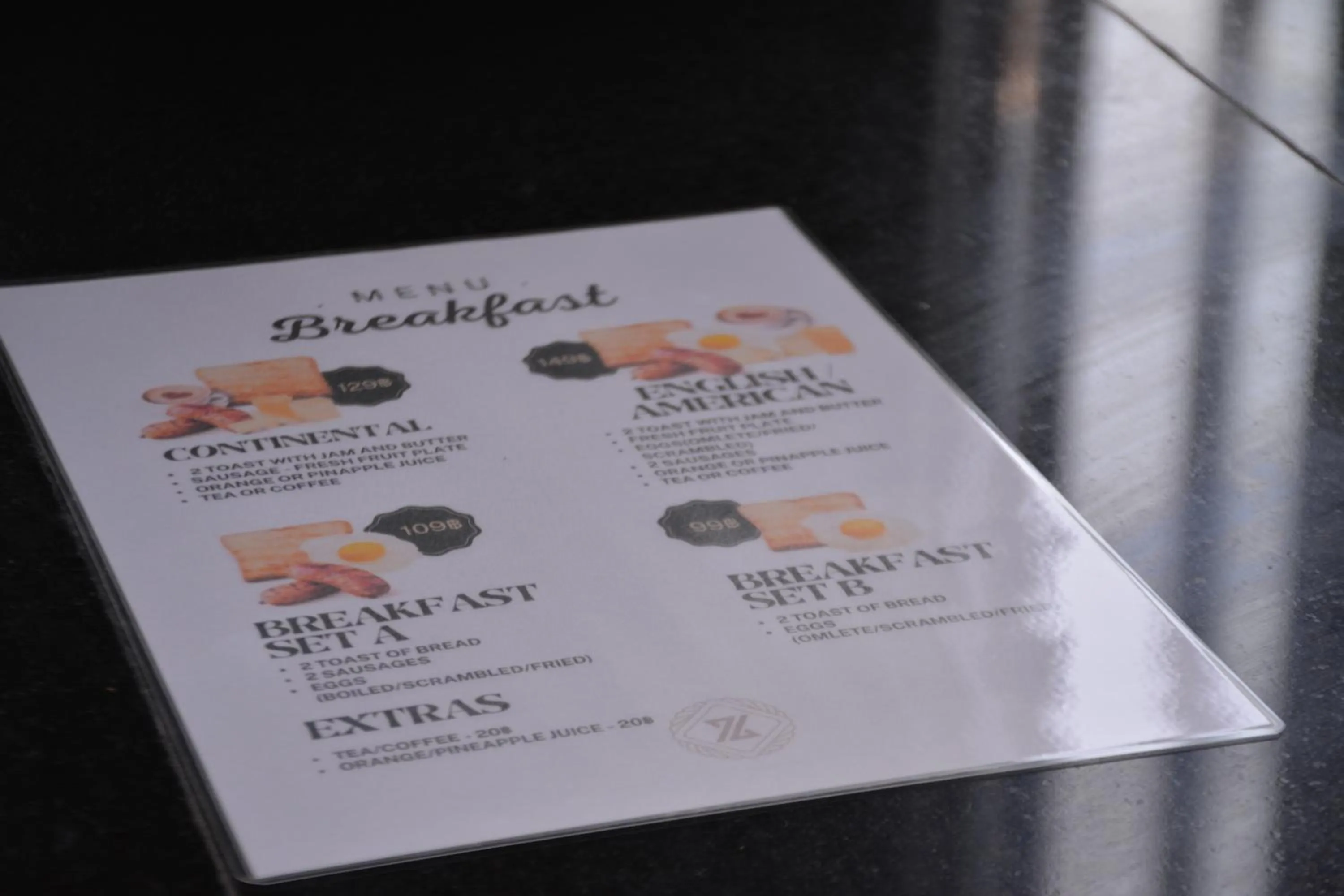 Breakfast in Zephyr Grand Hotel