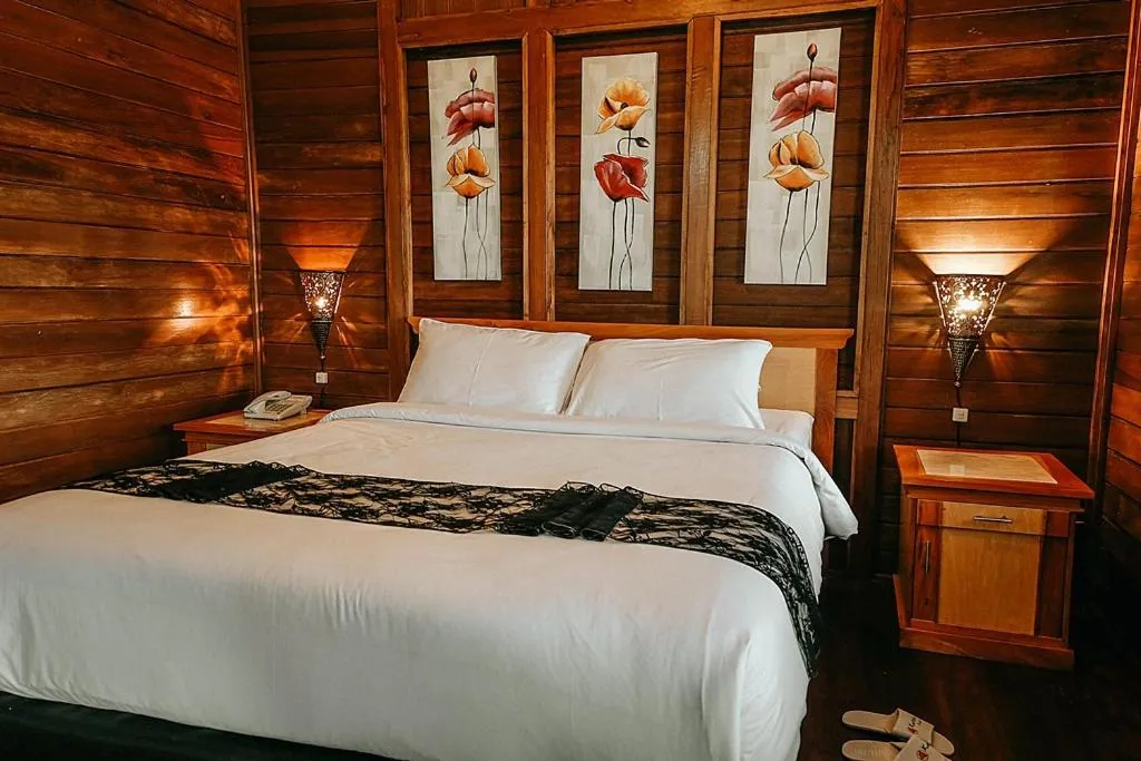 Bed in Kastuba Resort