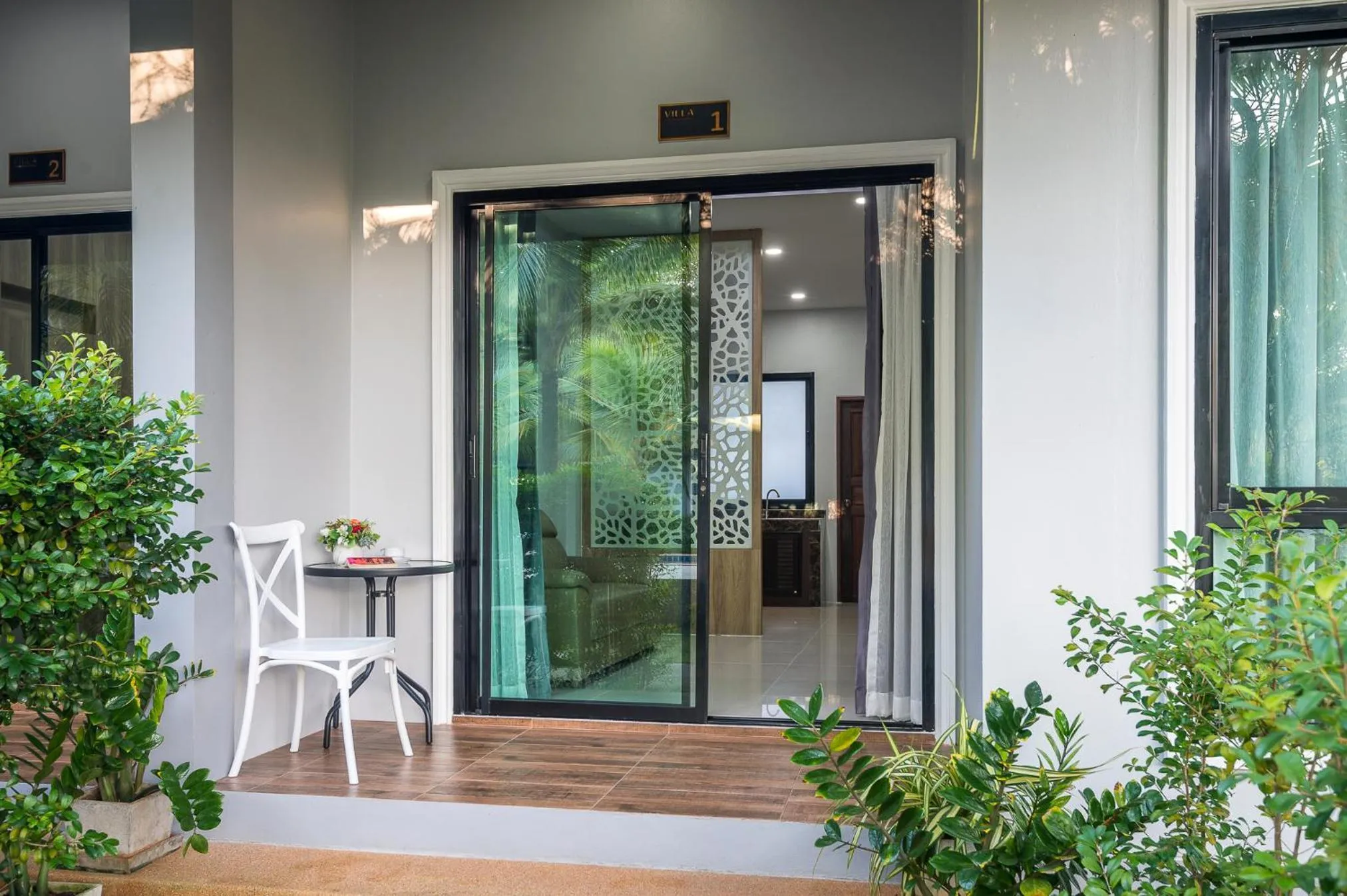 Balcony/Terrace in Mook Anda Villa