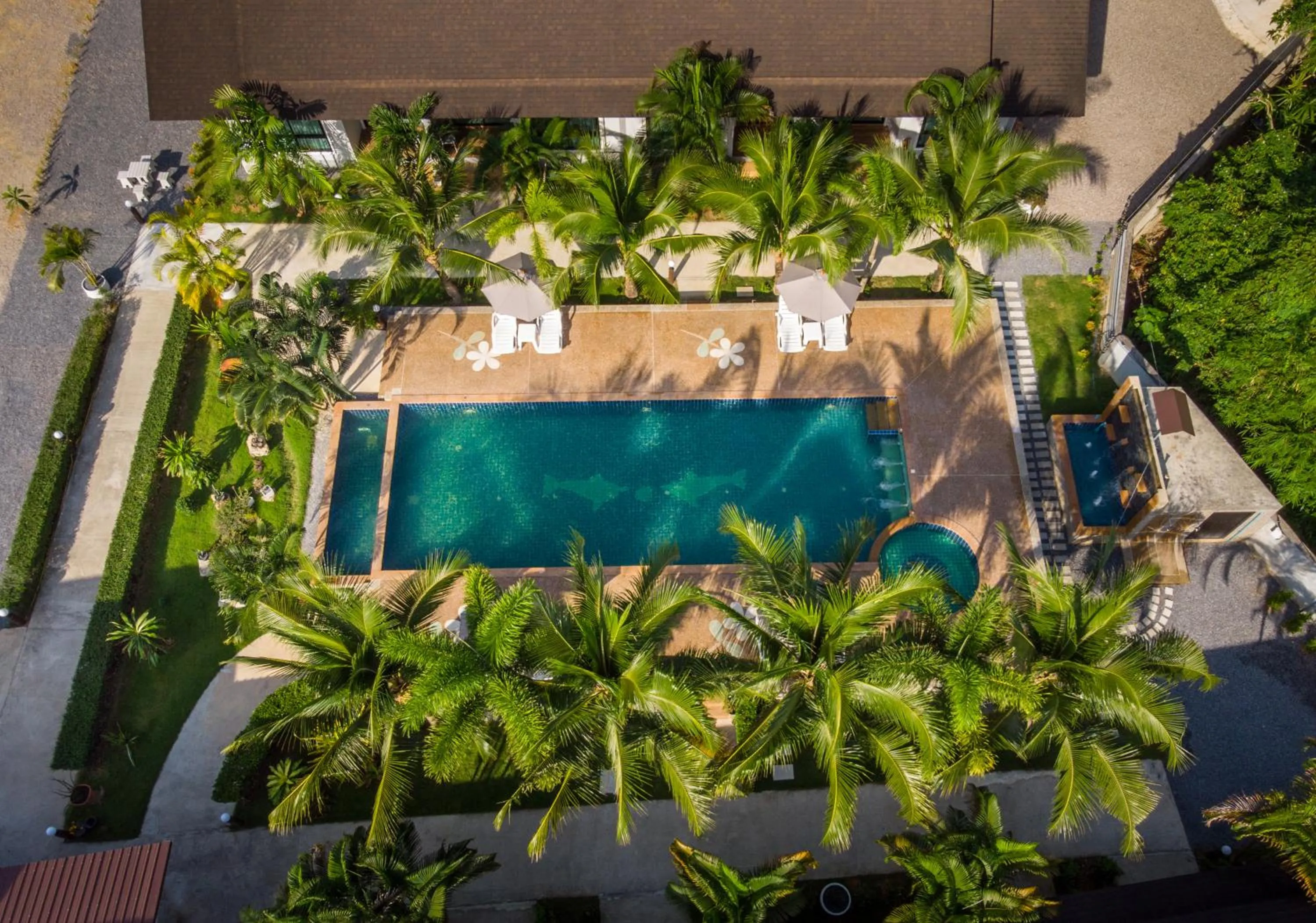 Swimming pool in Mook Anda Villa