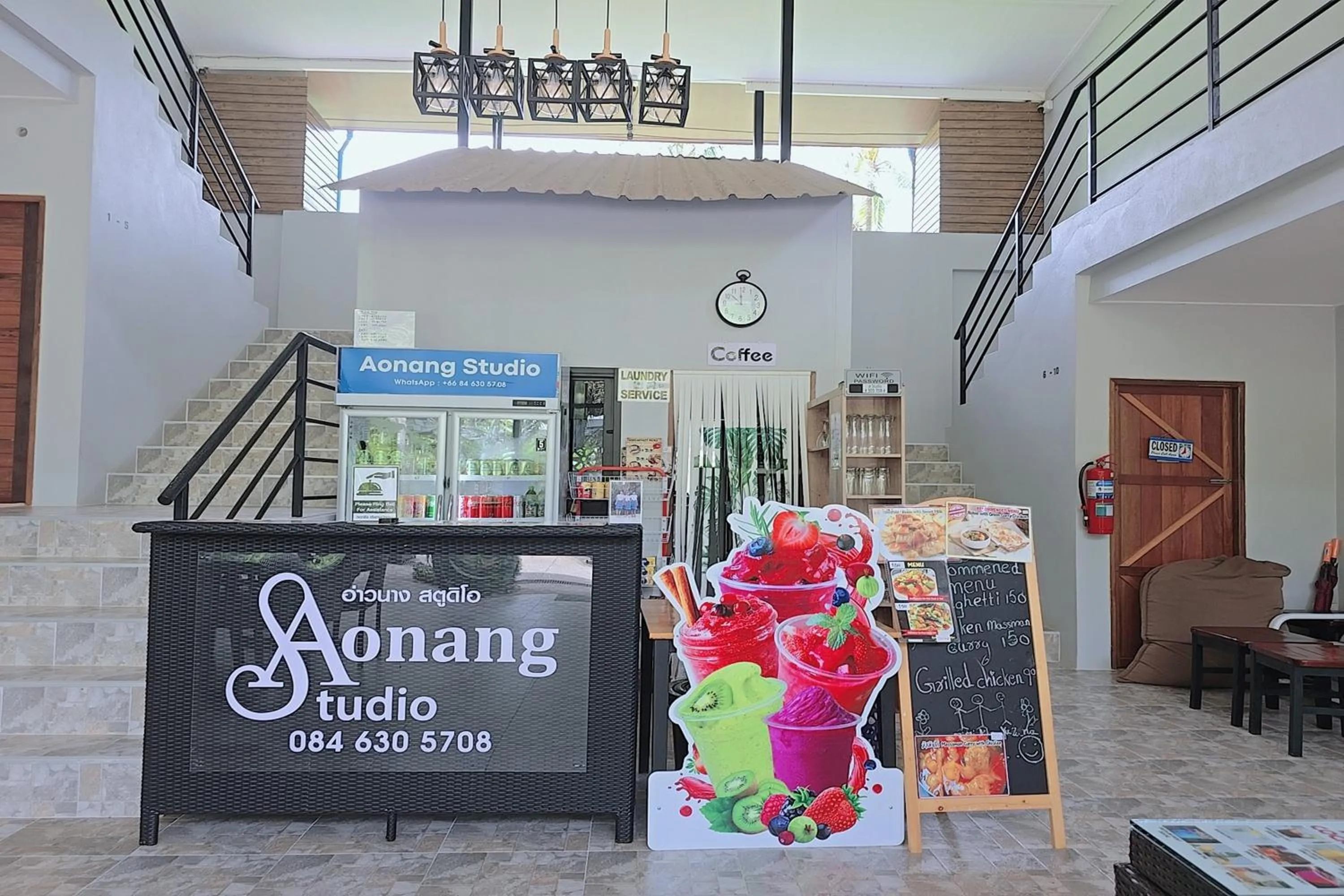 Lobby or reception in Aonangstudio