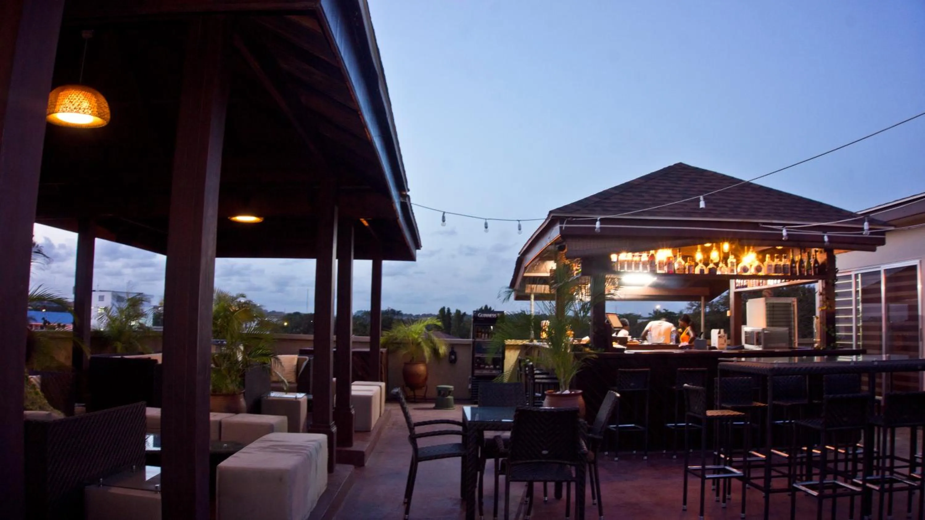 Lounge or bar in Tropical Enclave Hotel