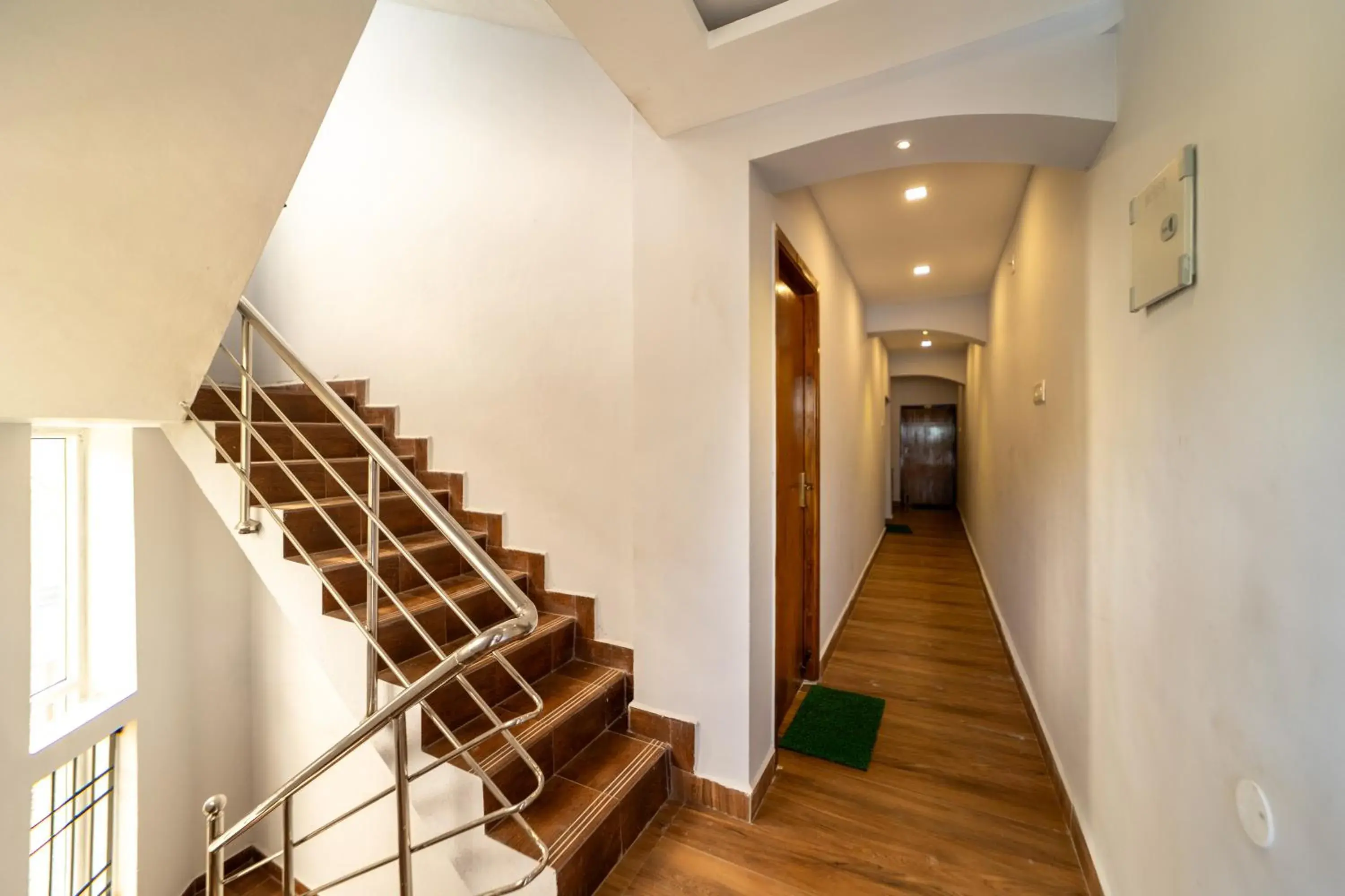 Facade/entrance in Lax Residency, White Town, Pondicherry Facade/entrance in Lax Residency, White Town, Pondicherry