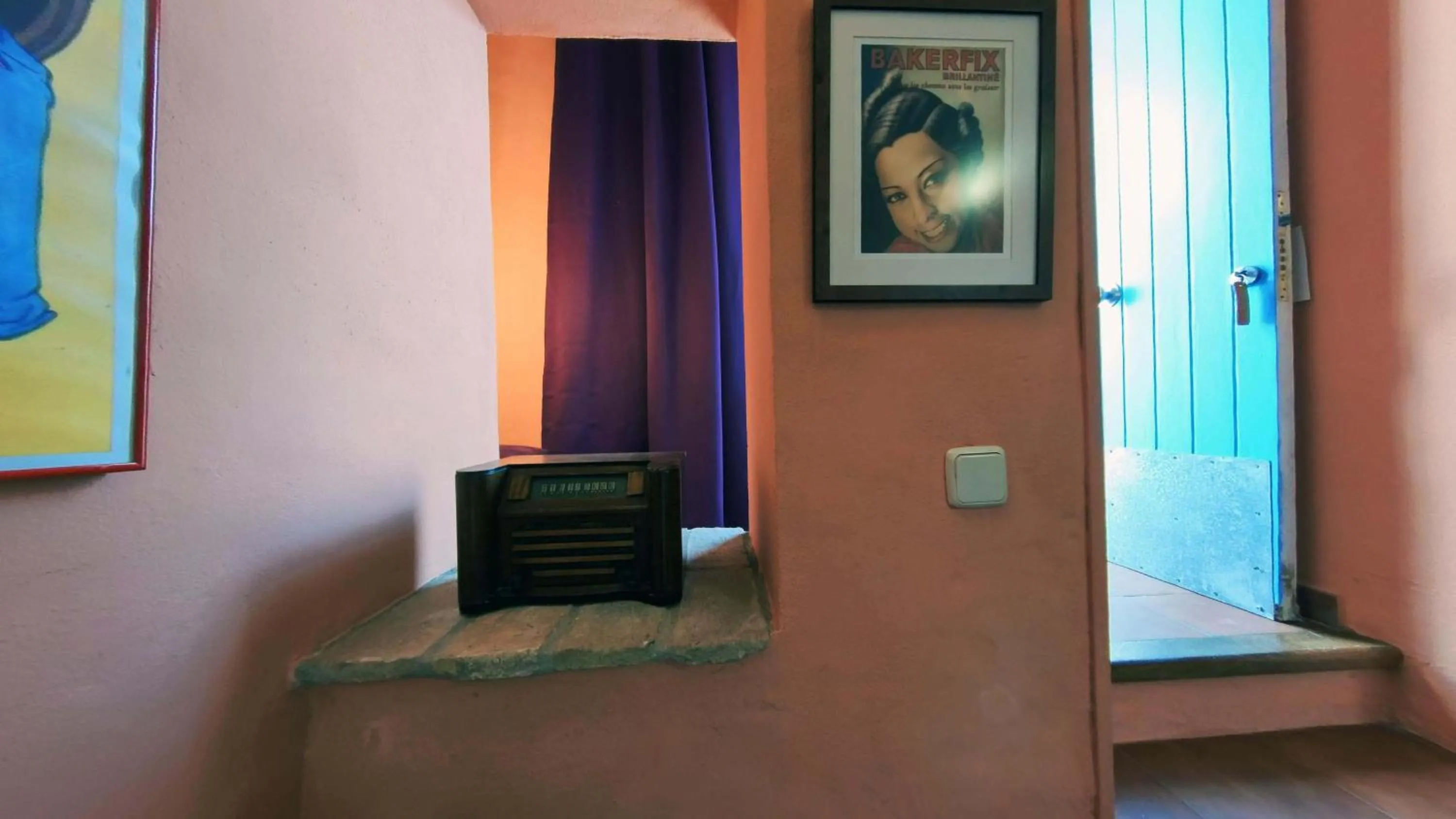 Decorative detail in Hotel Utopía