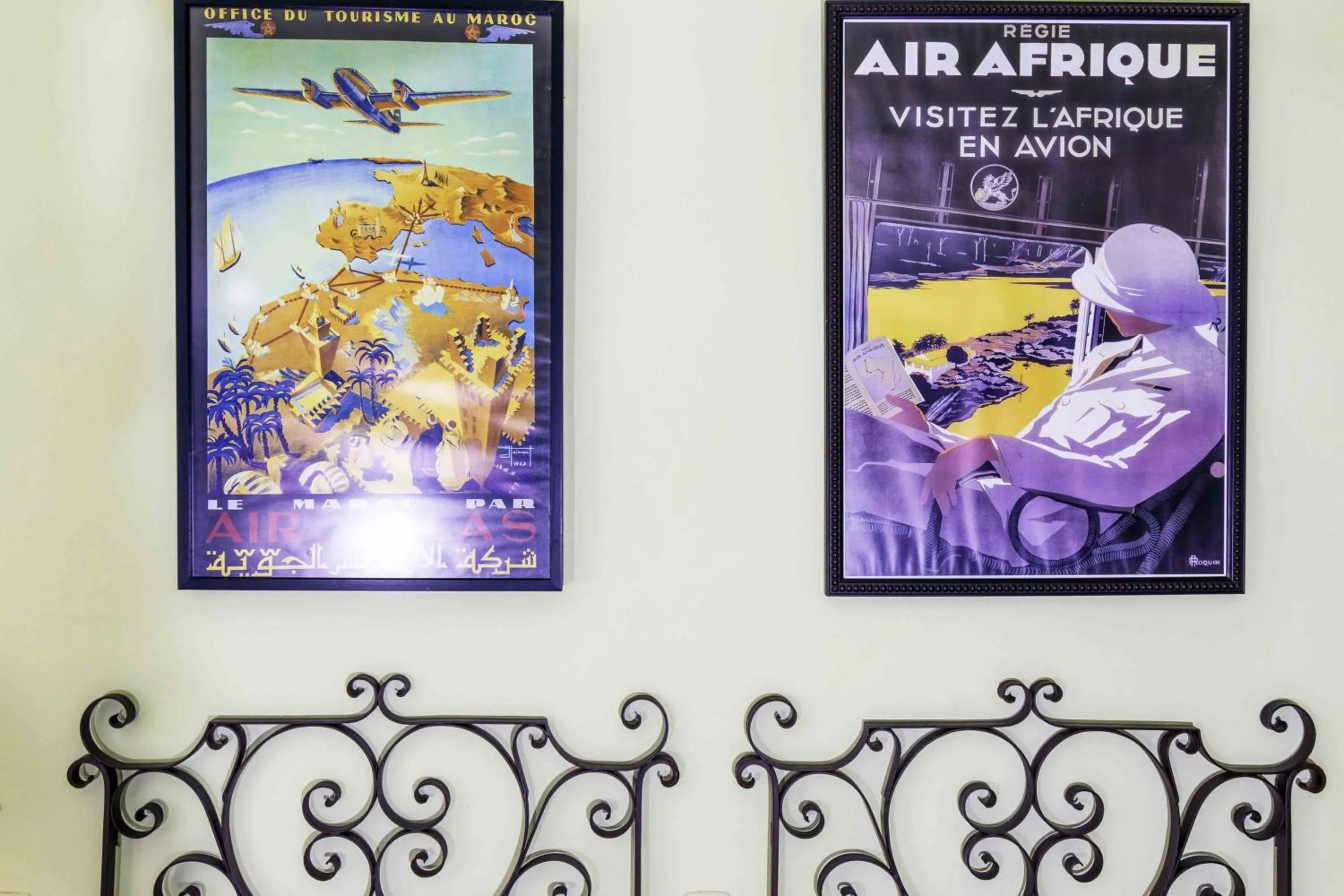 Decorative detail in Hotel Utopía