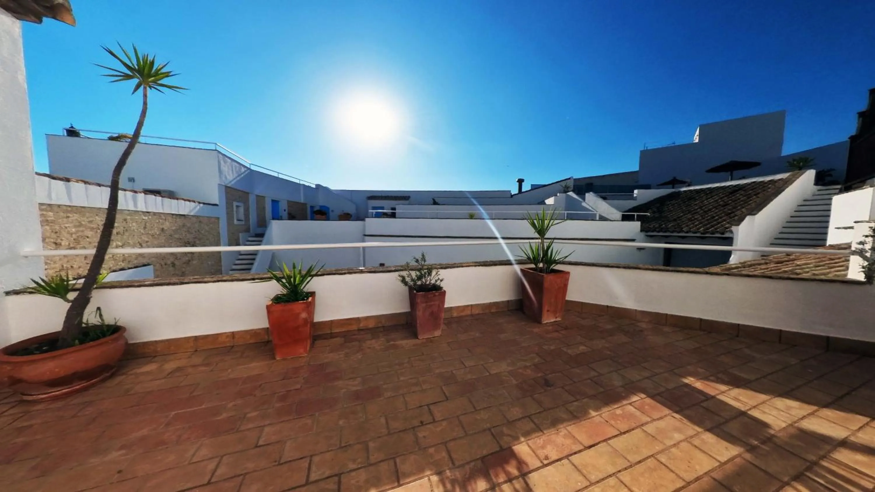 Balcony/Terrace in Hotel Utopía