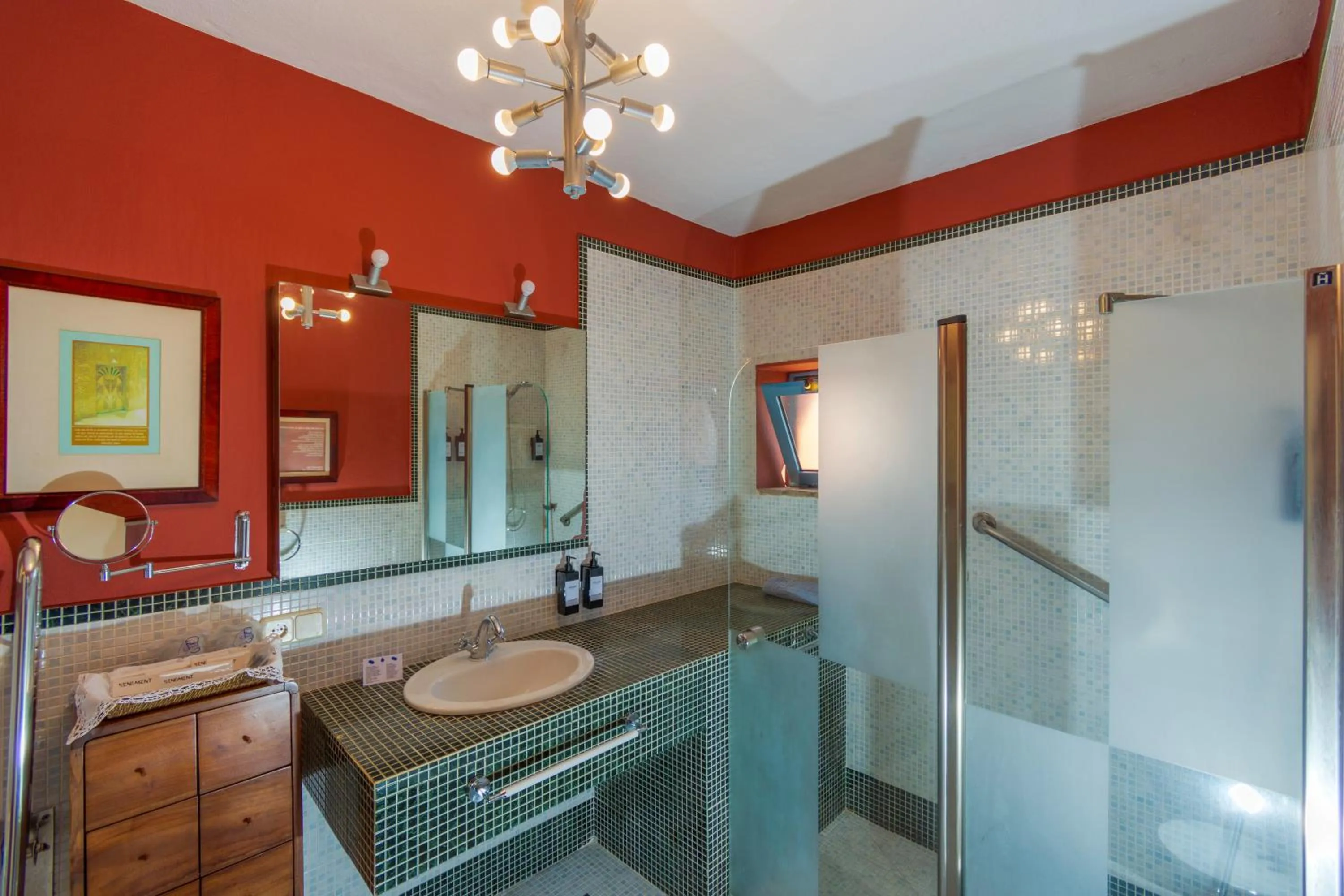 Bathroom in Hotel Utopía