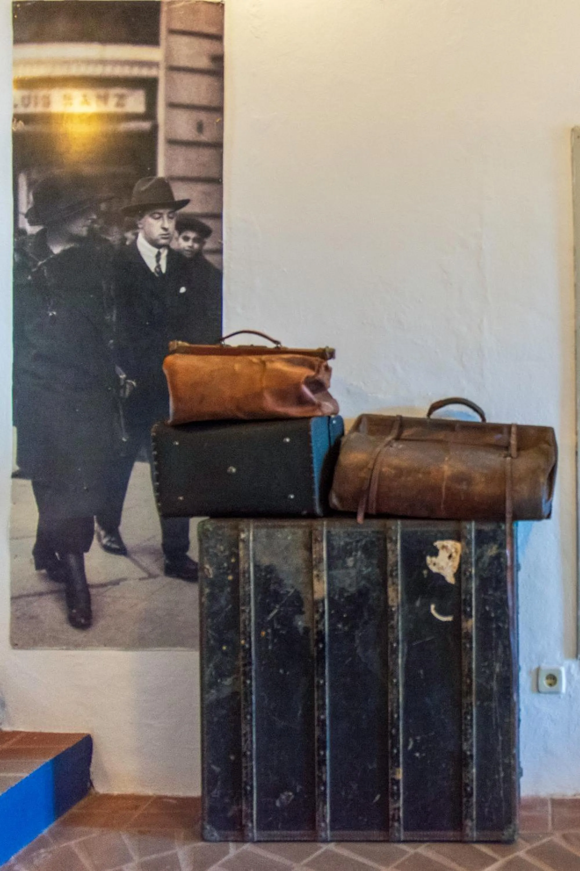 Decorative detail in Hotel Utopía