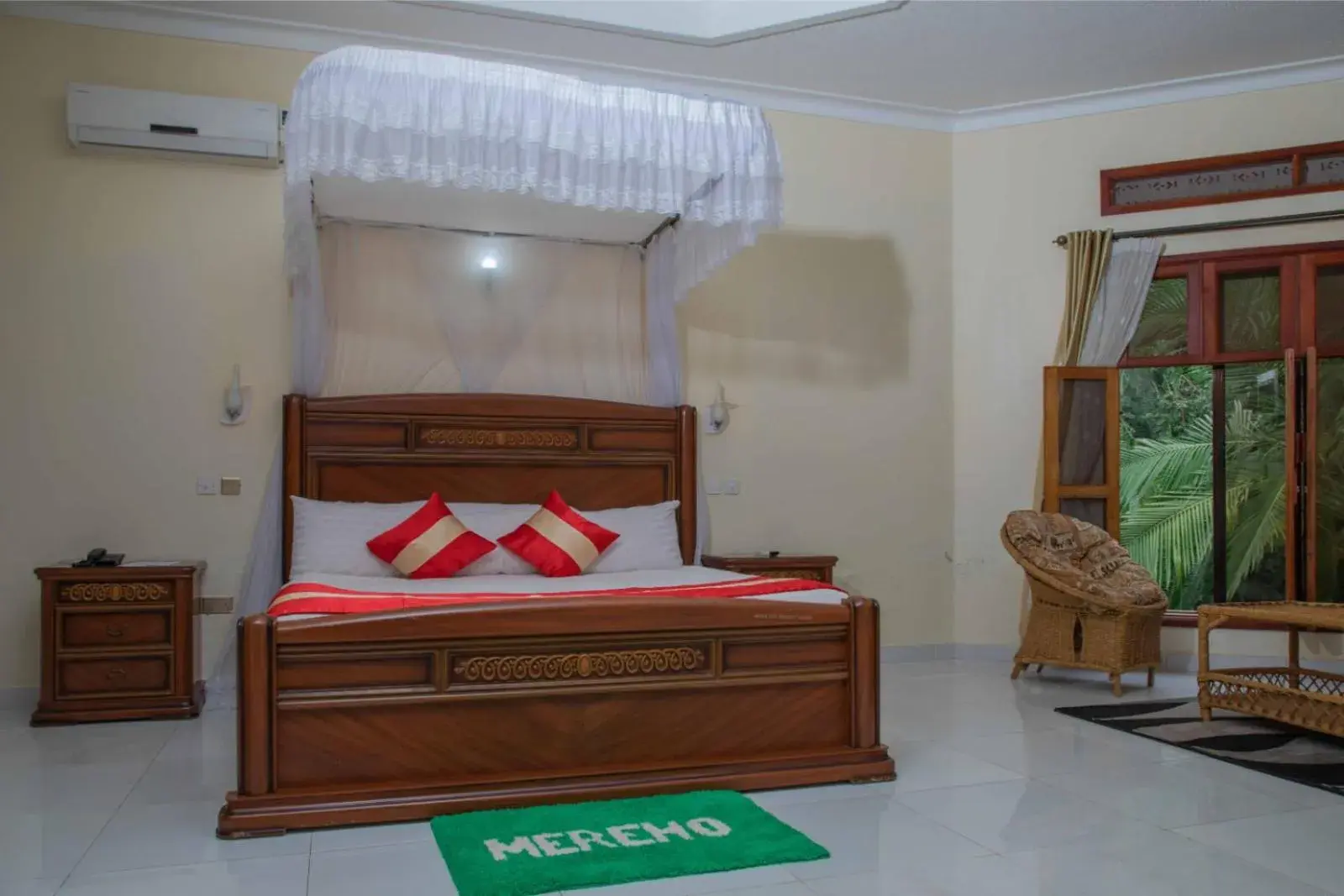 Bed in Miika Eco Resort Hotel Bed in Miika Eco Resort Hotel