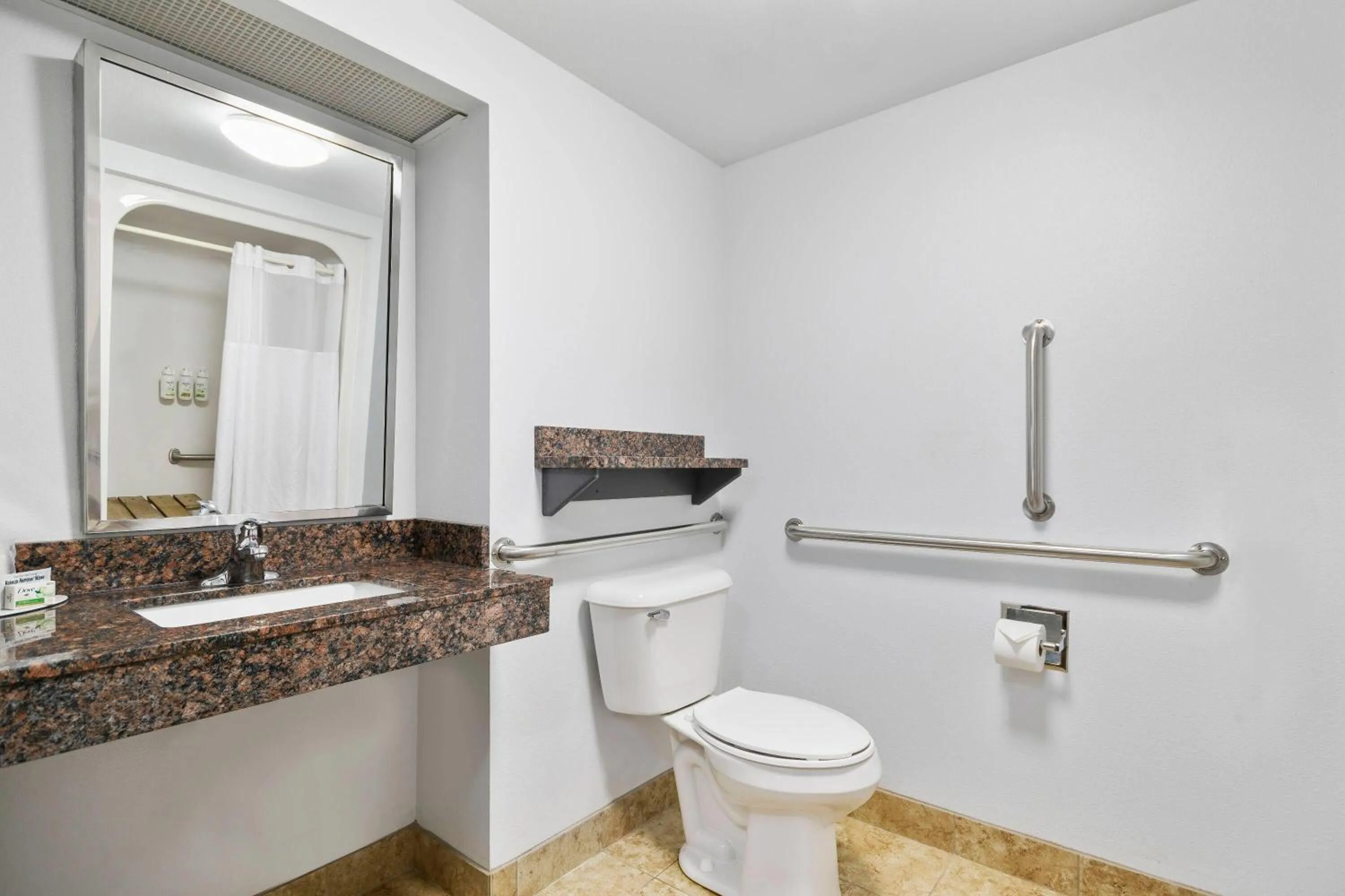 Shower in Super 8 by Wyndham Eveleth