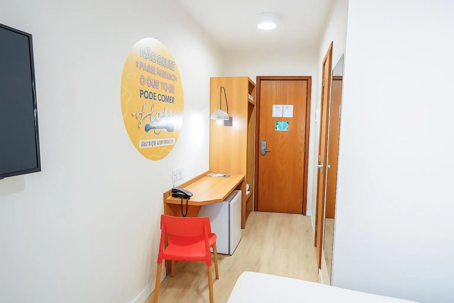 Bedroom in Hotel Dan Inn São Carlos By Nacional Inn