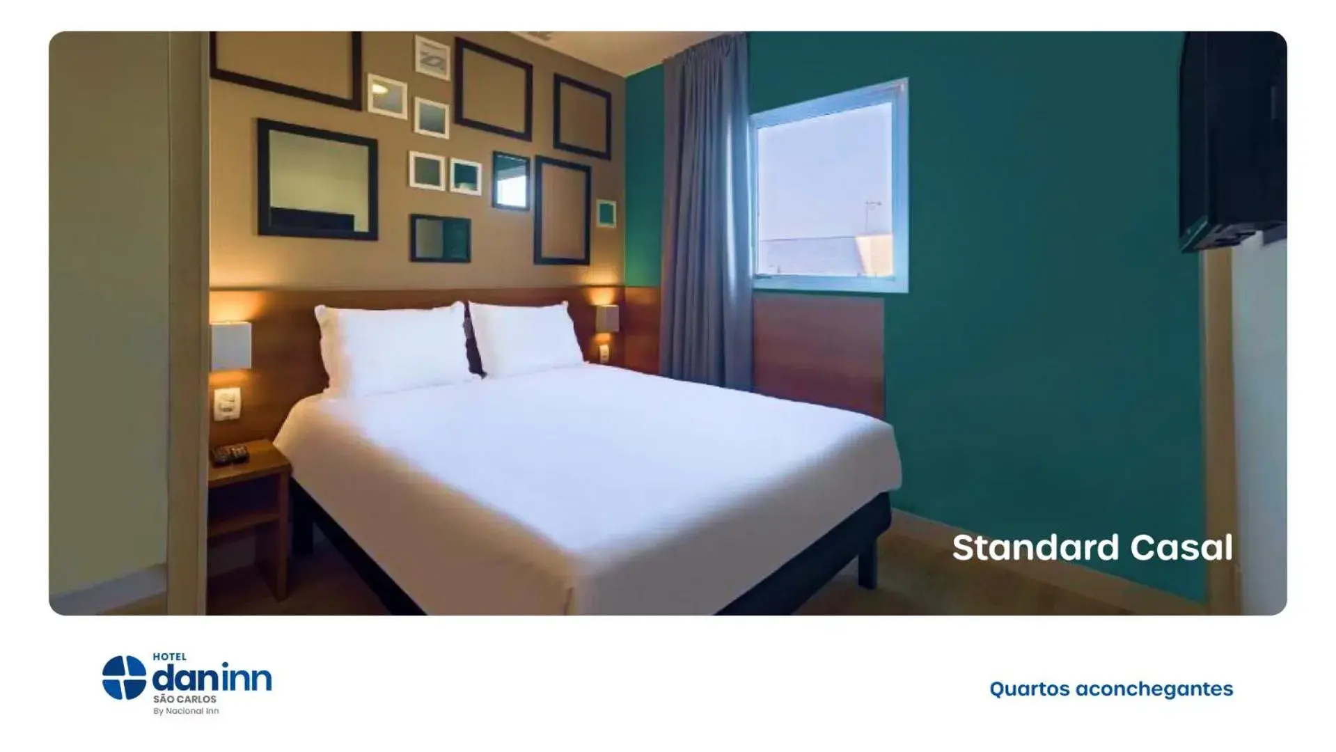 Bedroom, Bed in Hotel Dan Inn São Carlos By Nacional Inn Bedroom, Bed in Hotel Dan Inn São Carlos By Nacional Inn