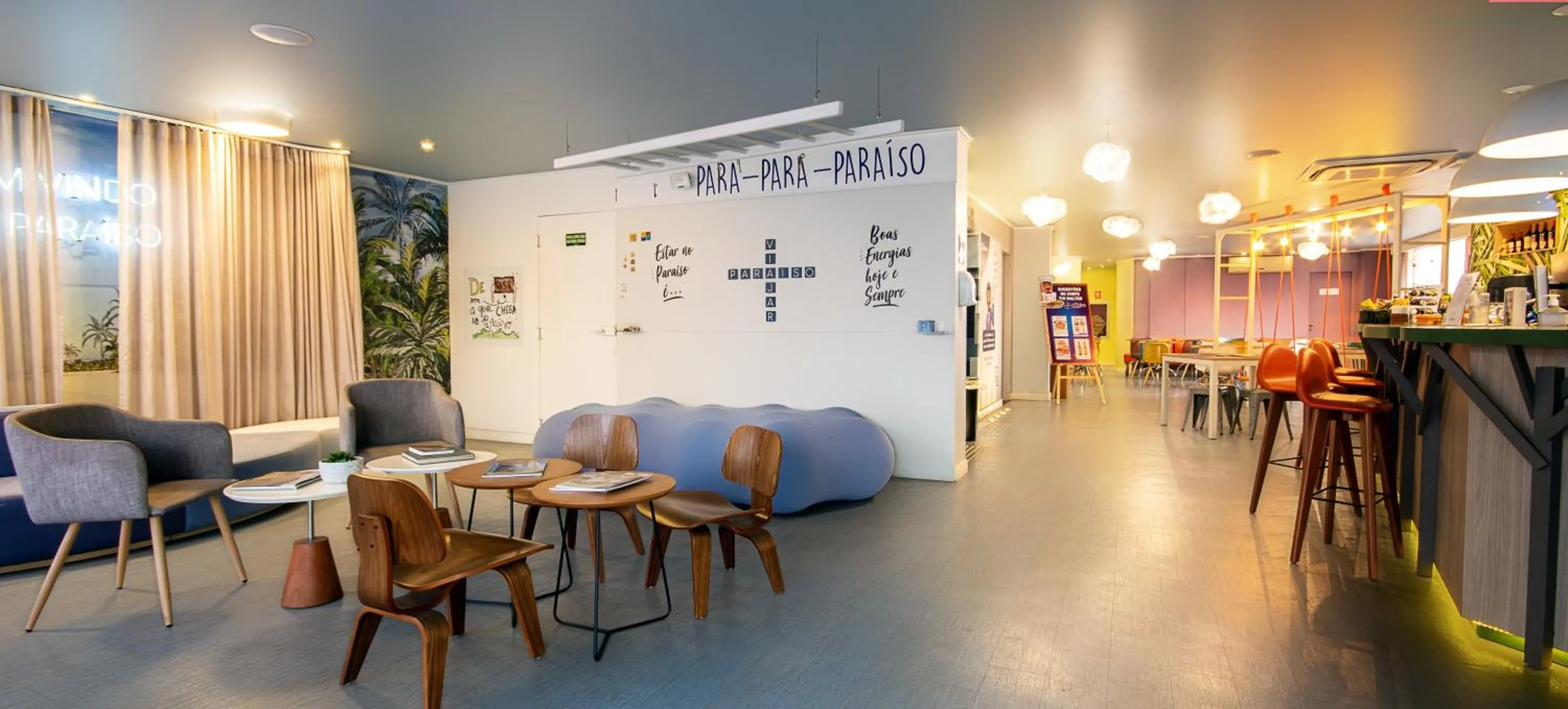 Lobby or reception in Hotel Dan Inn São Carlos By Nacional Inn