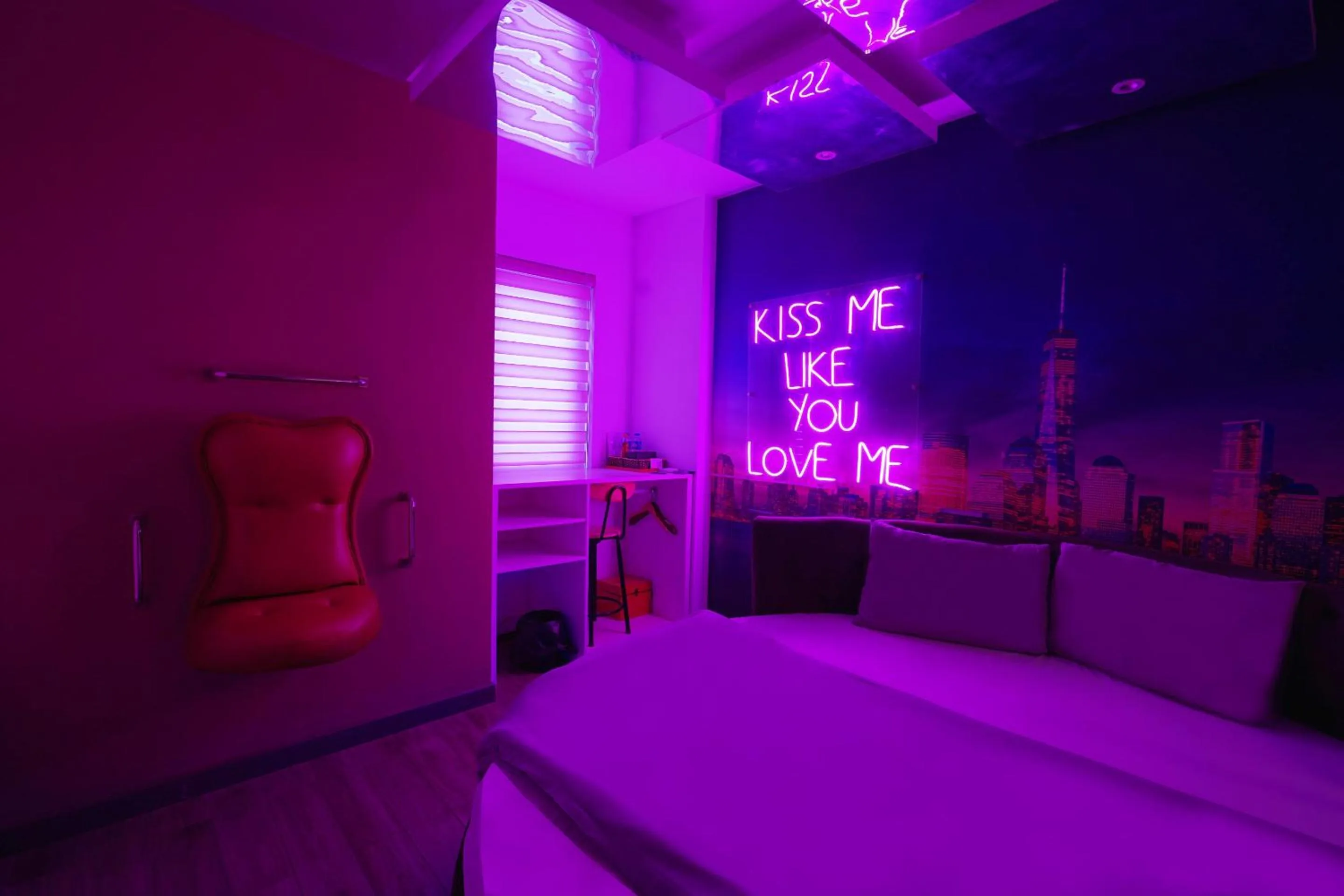 Bedroom, Bed in 69 Boutique by Minova