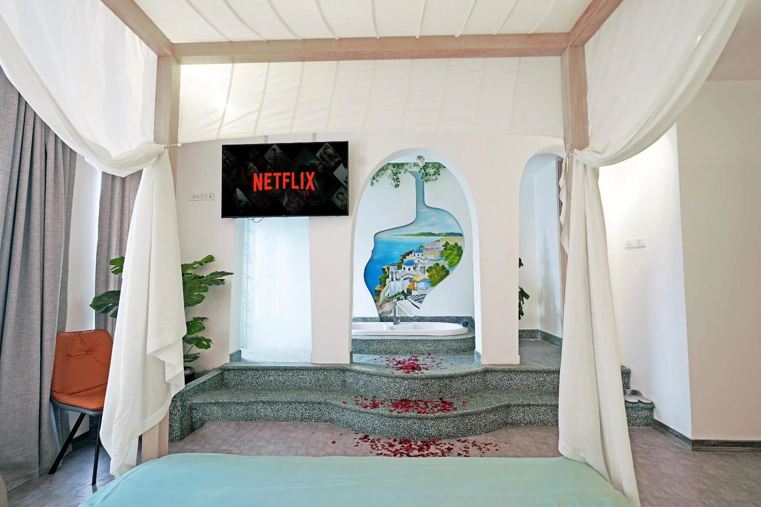 Bathroom, Bed in 69 Boutique by Minova