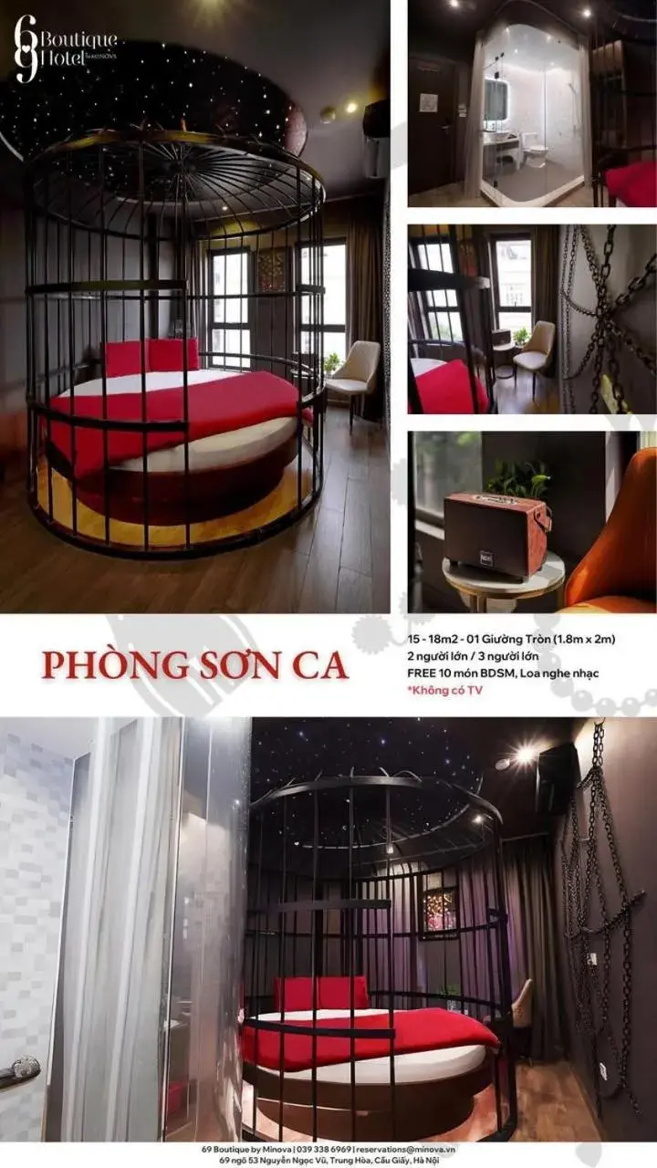 Bed in 69 Boutique by Minova Bed in 69 Boutique by Minova