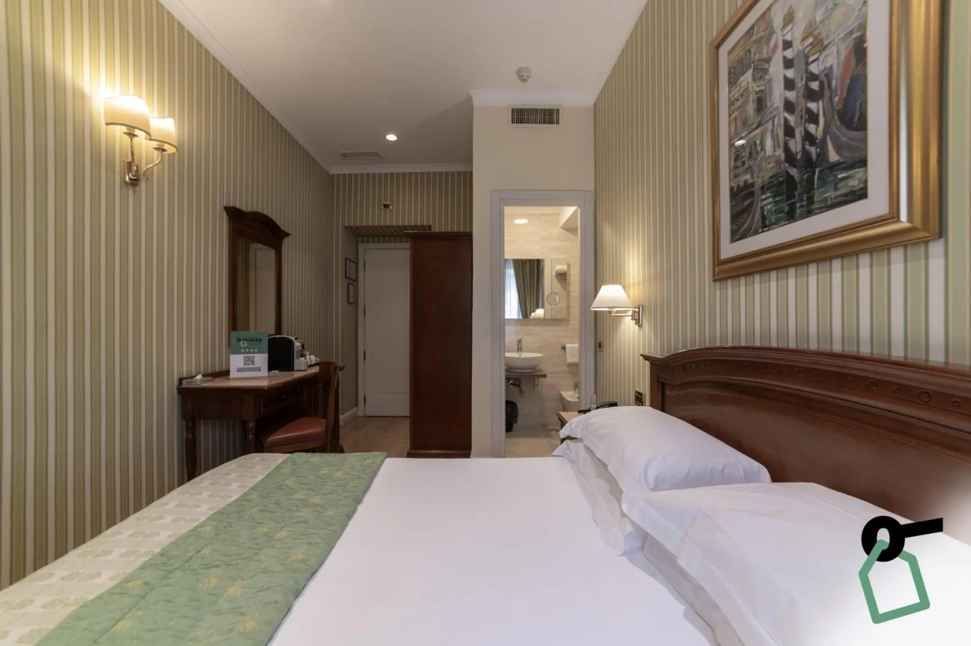 Bedroom, Bed in HOTIDAY Room Collection - Roma Porta Pia