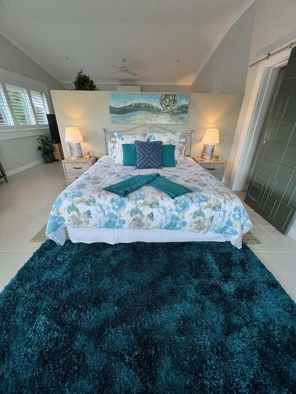 Bed in The Country House at Hunchy Montville