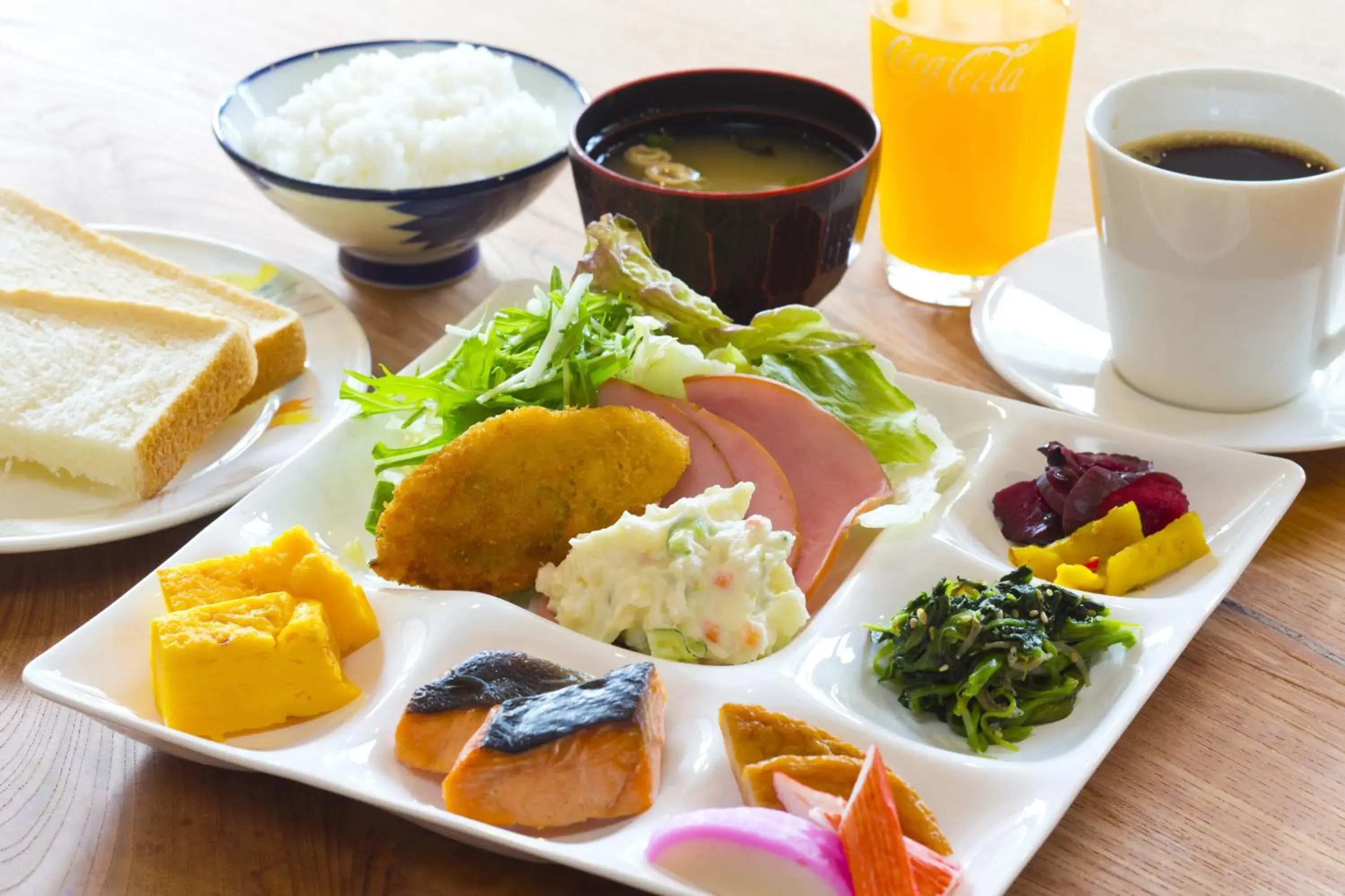 Breakfast in Fukuchiyama Sun Hotel Breakfast in Fukuchiyama Sun Hotel