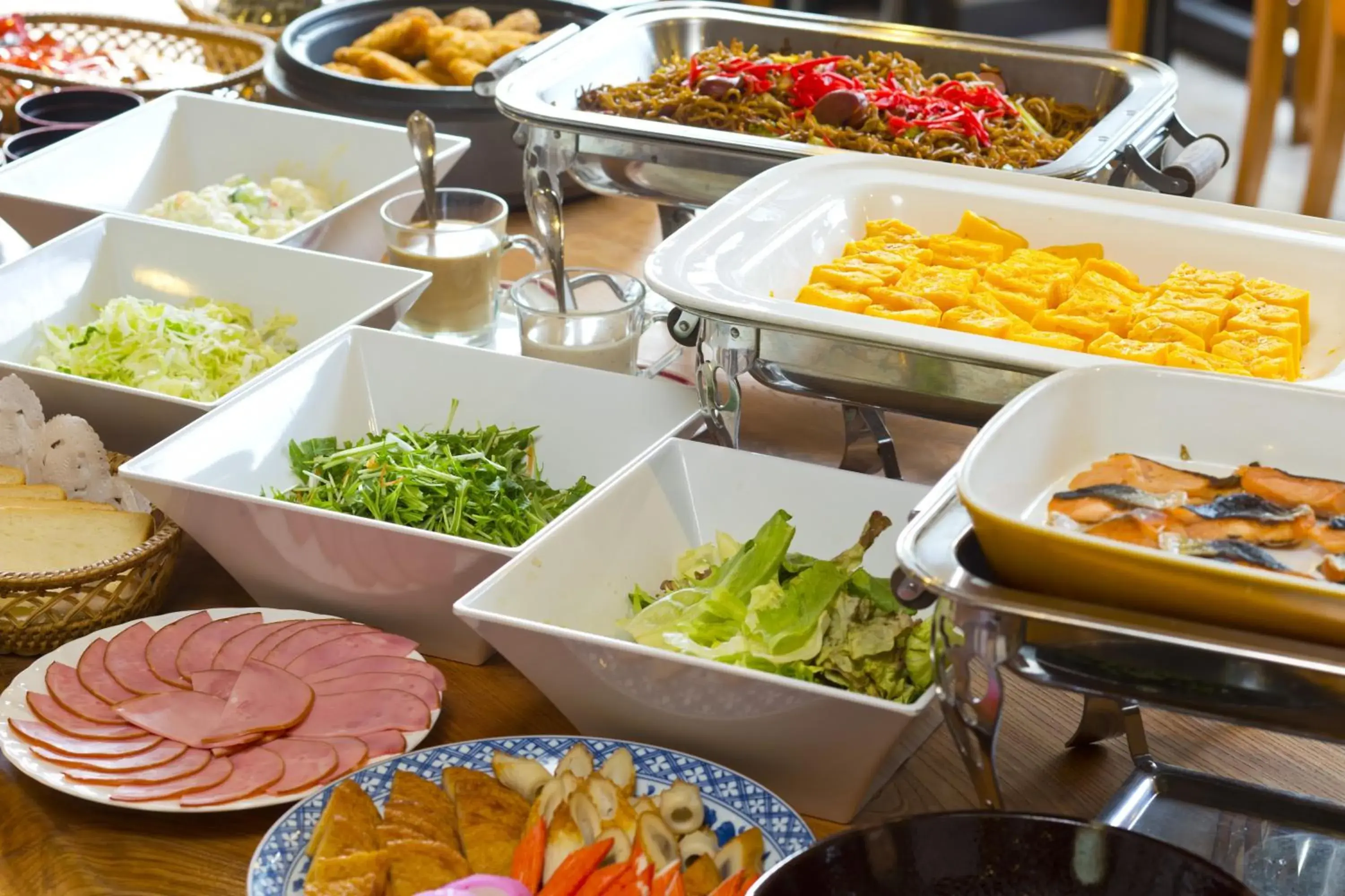 Breakfast in Fukuchiyama Sun Hotel Breakfast in Fukuchiyama Sun Hotel