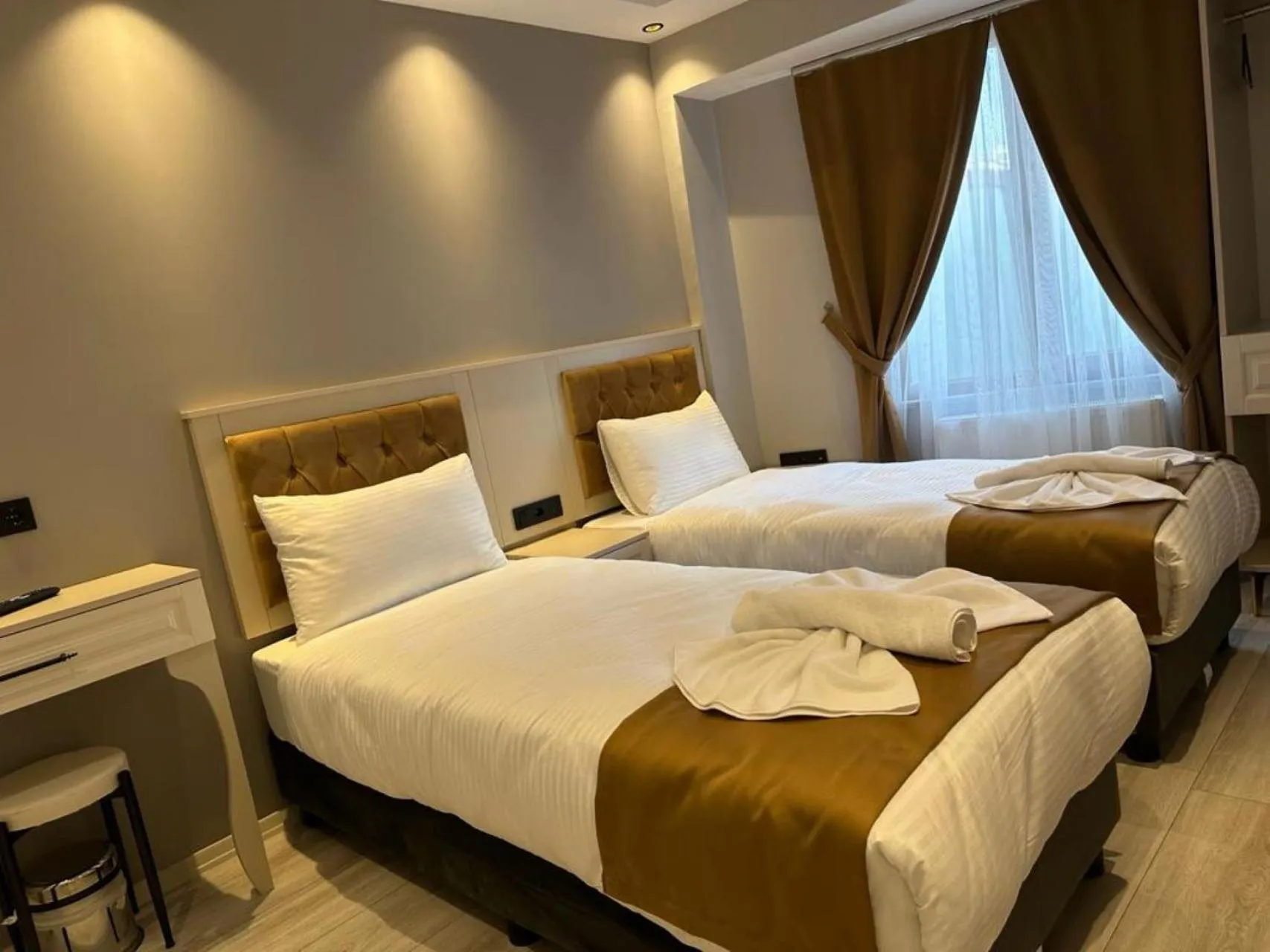 Bed in Sareban Hotel Istanbul