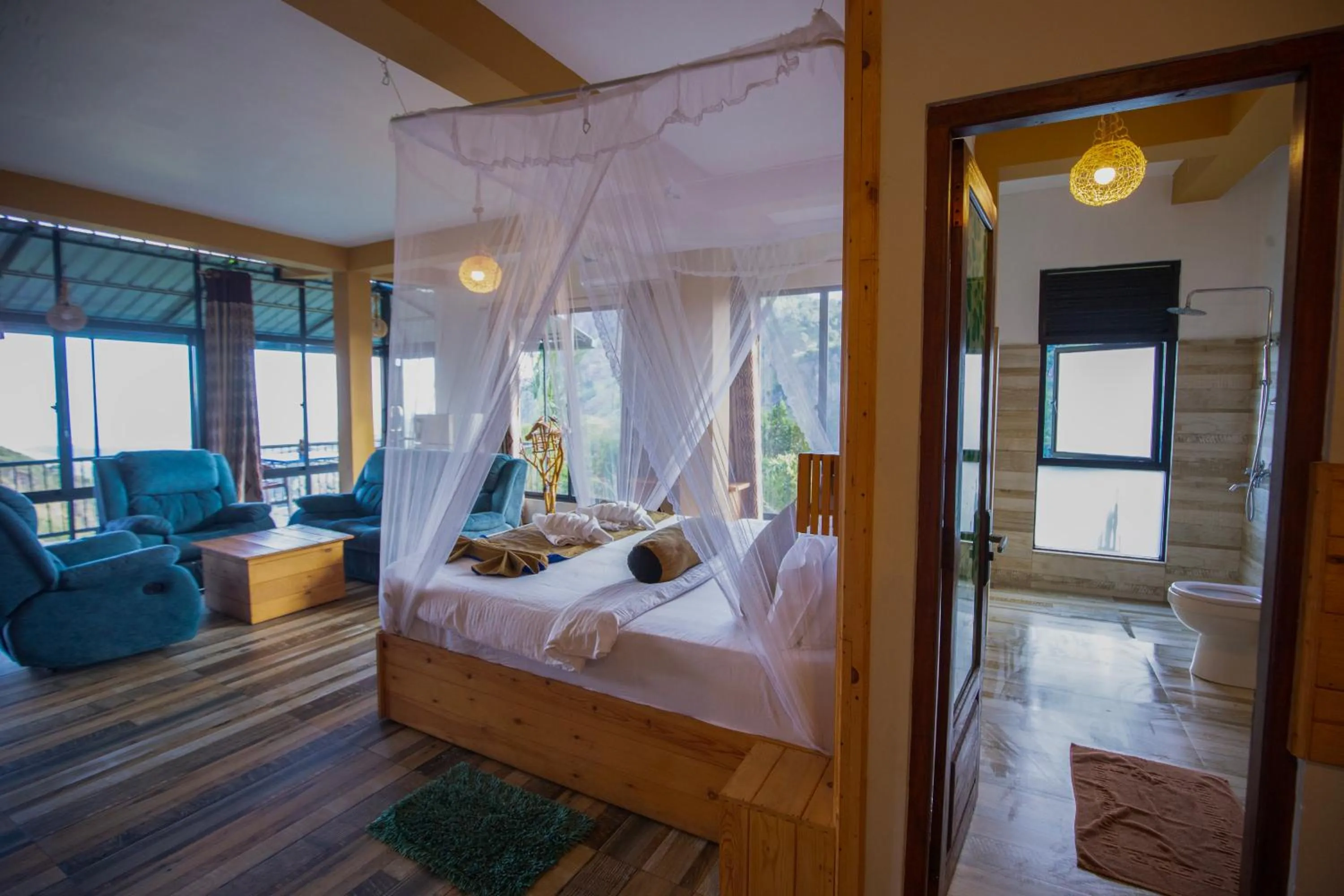 Bedroom, Bed in Green Hill