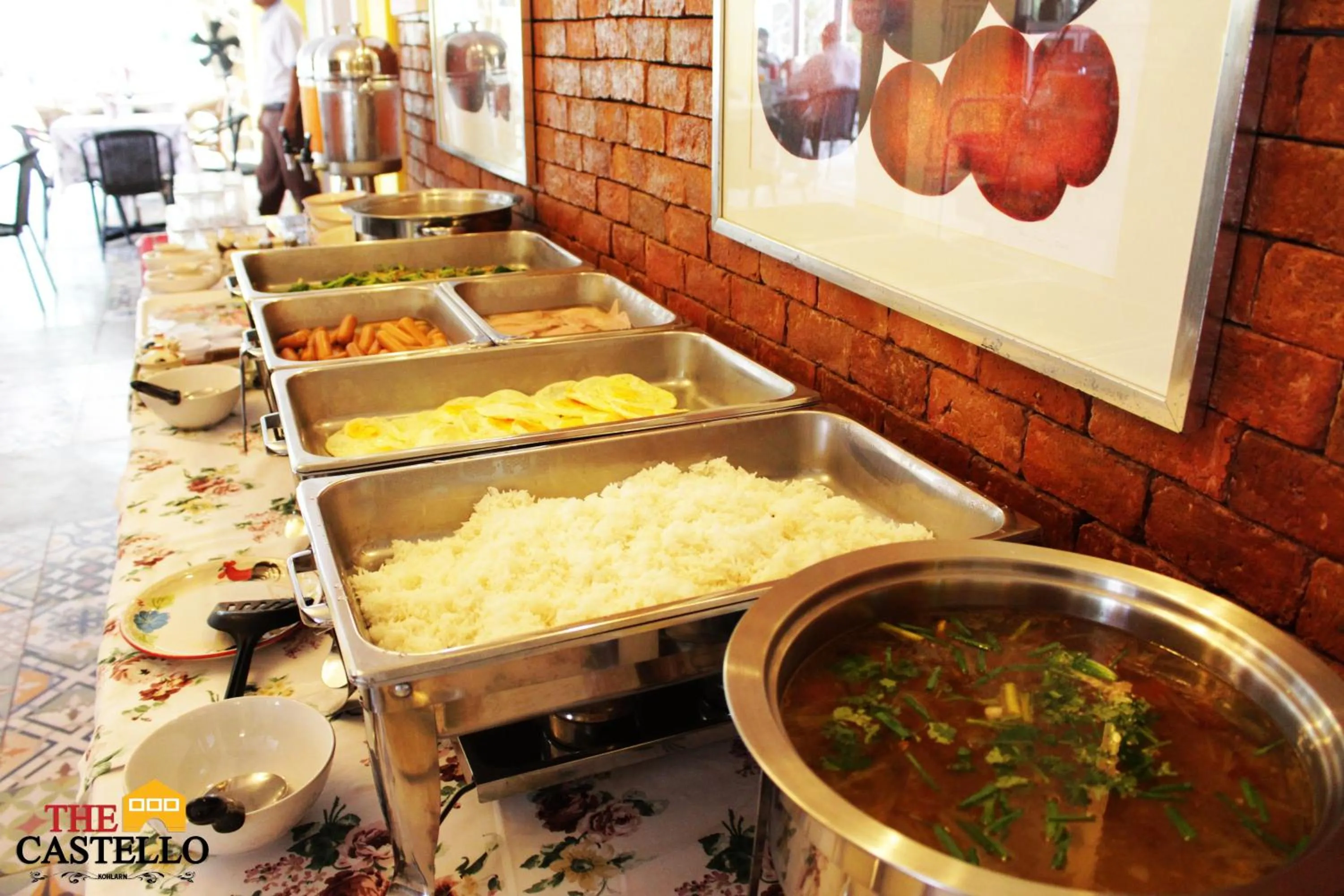 Buffet breakfast in The Castello Resort