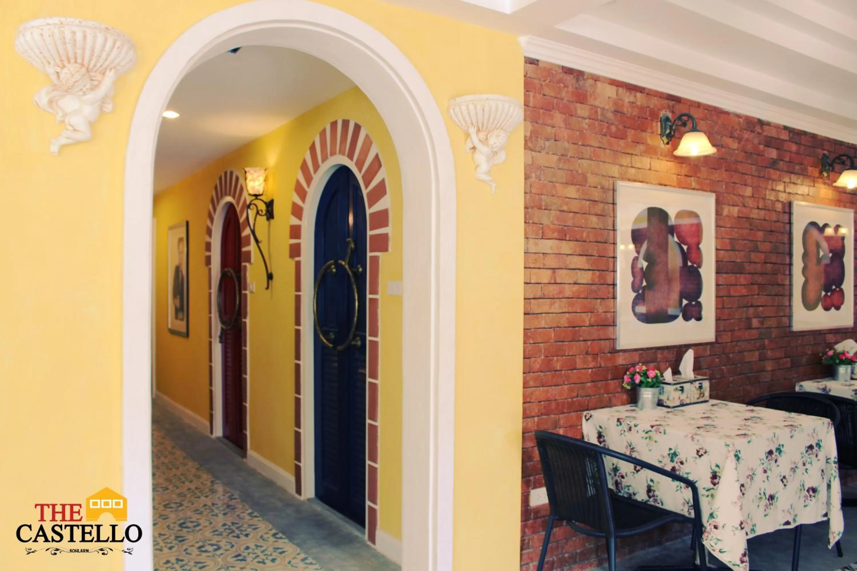 Decorative detail in The Castello Resort