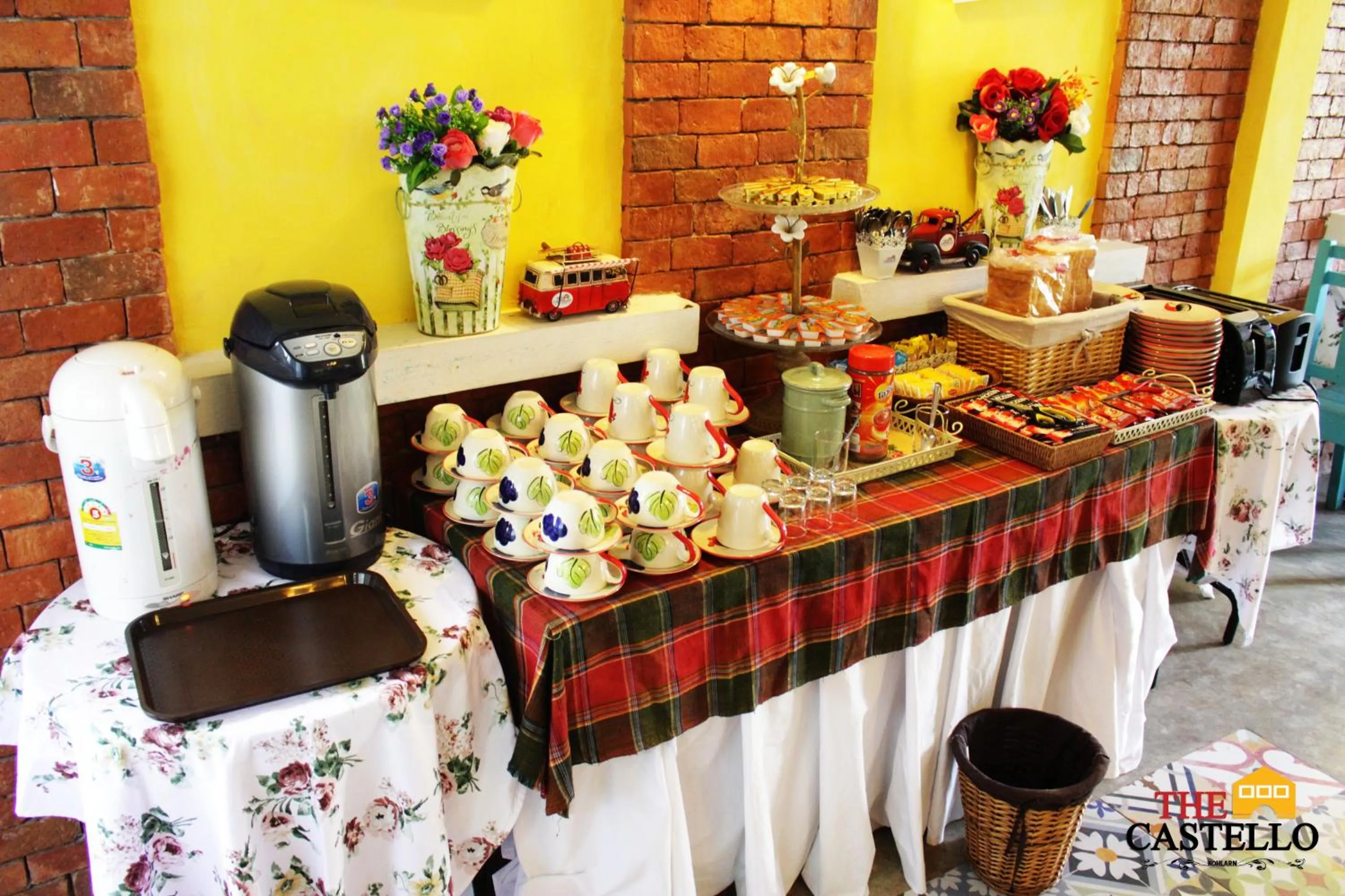 Buffet breakfast in The Castello Resort