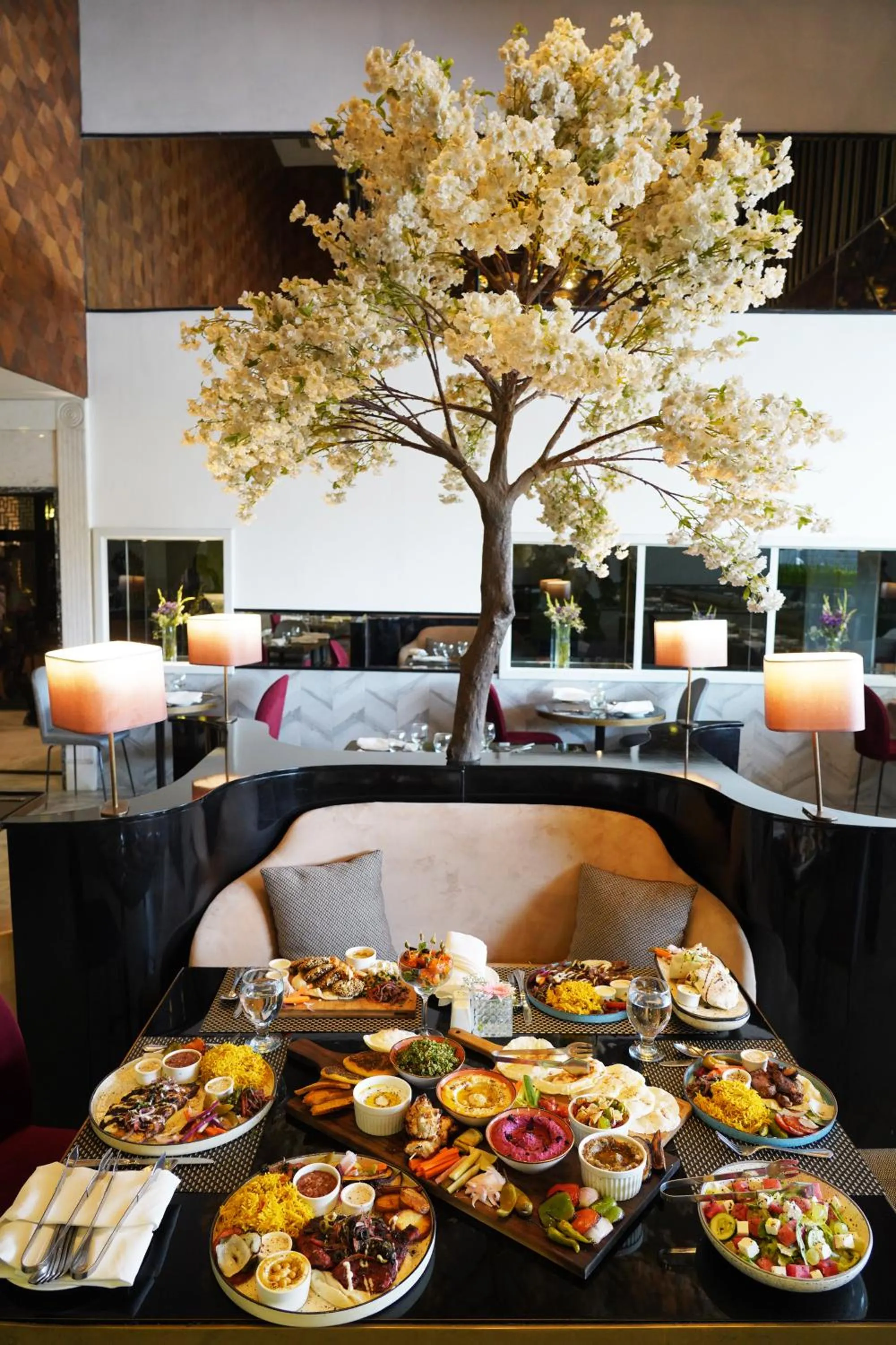 Lobby or reception in The Nishat Hotel