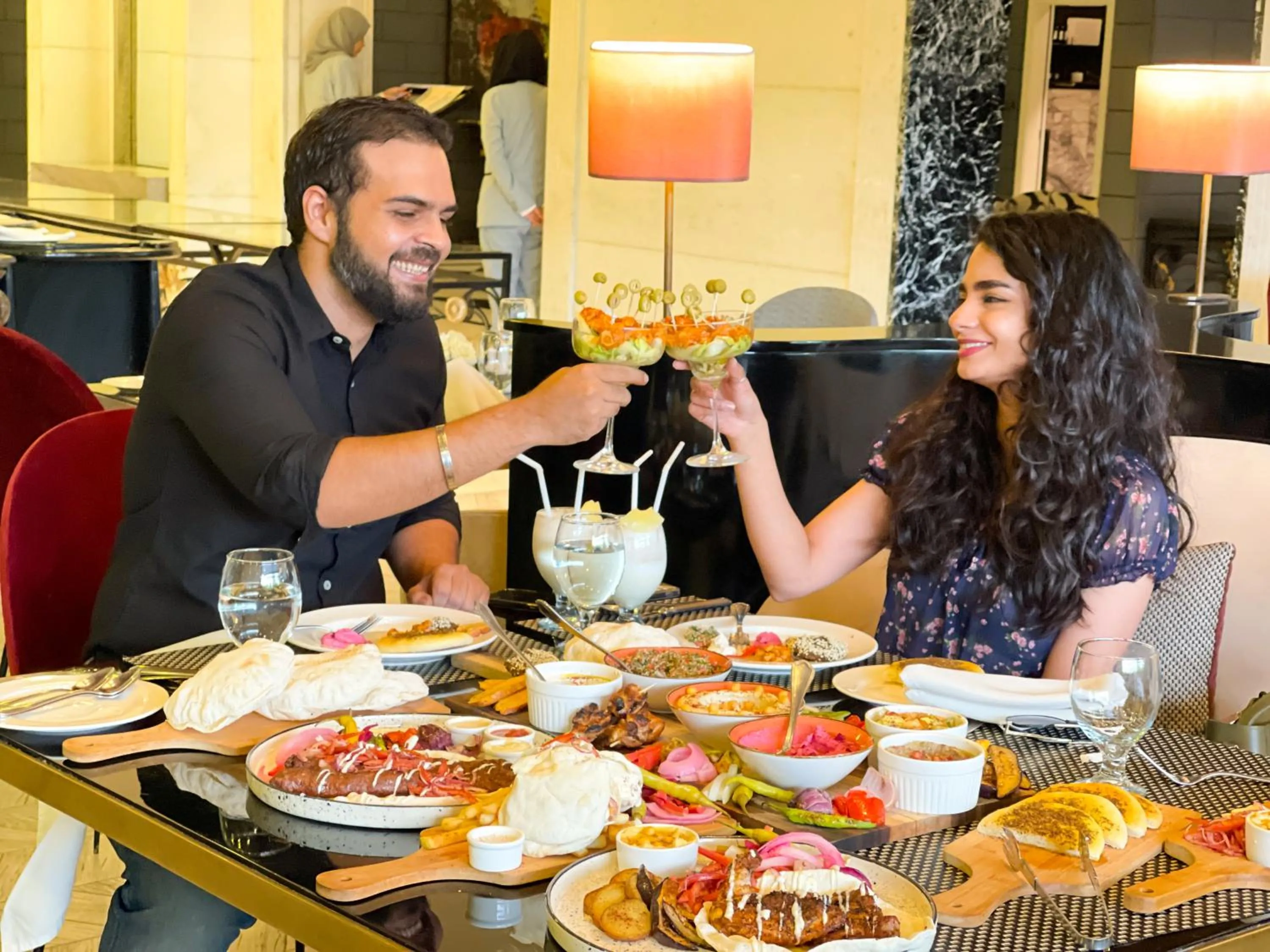 Lobby or reception in The Nishat Hotel