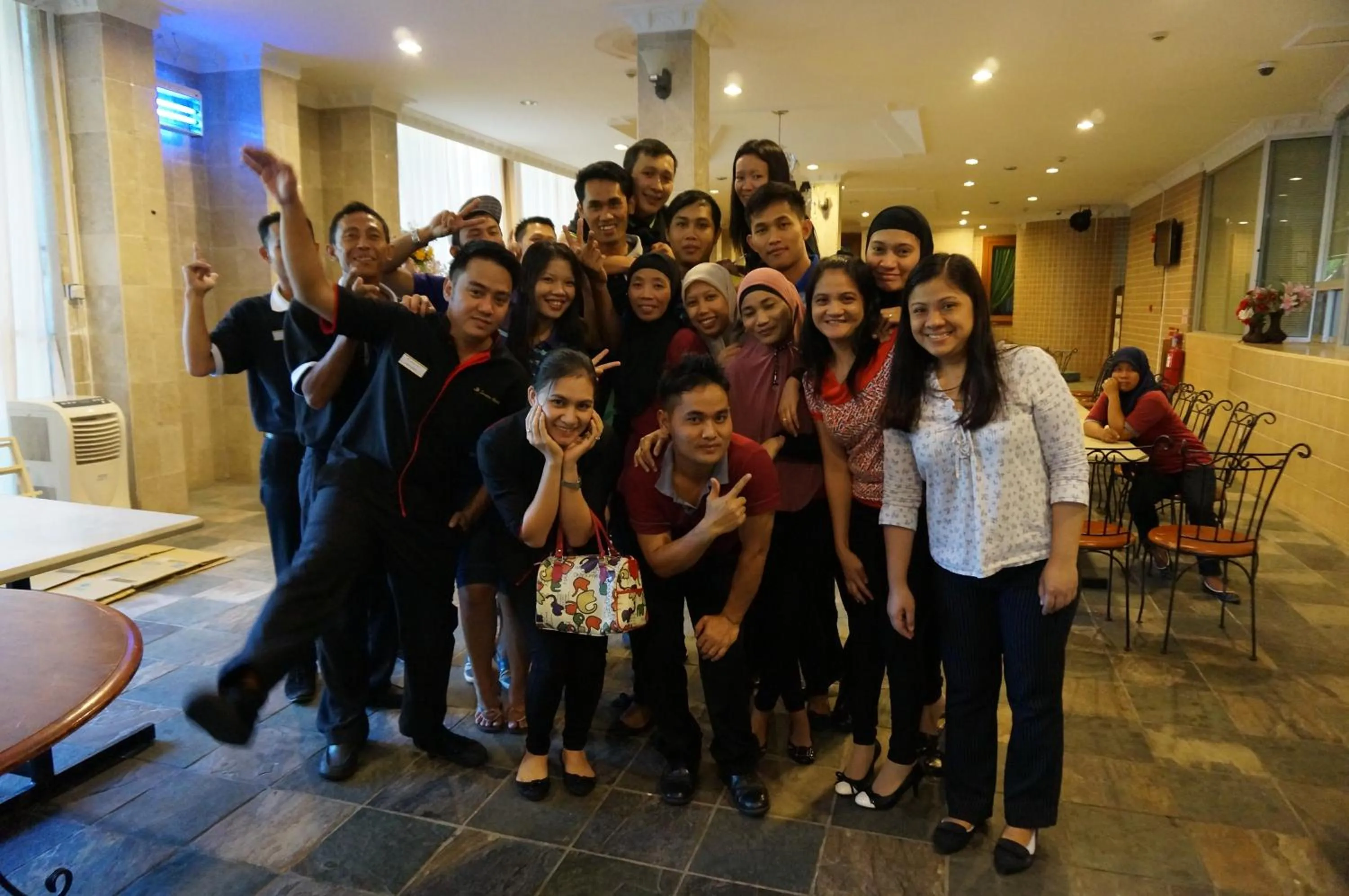 Staff in Jeruton Hotel