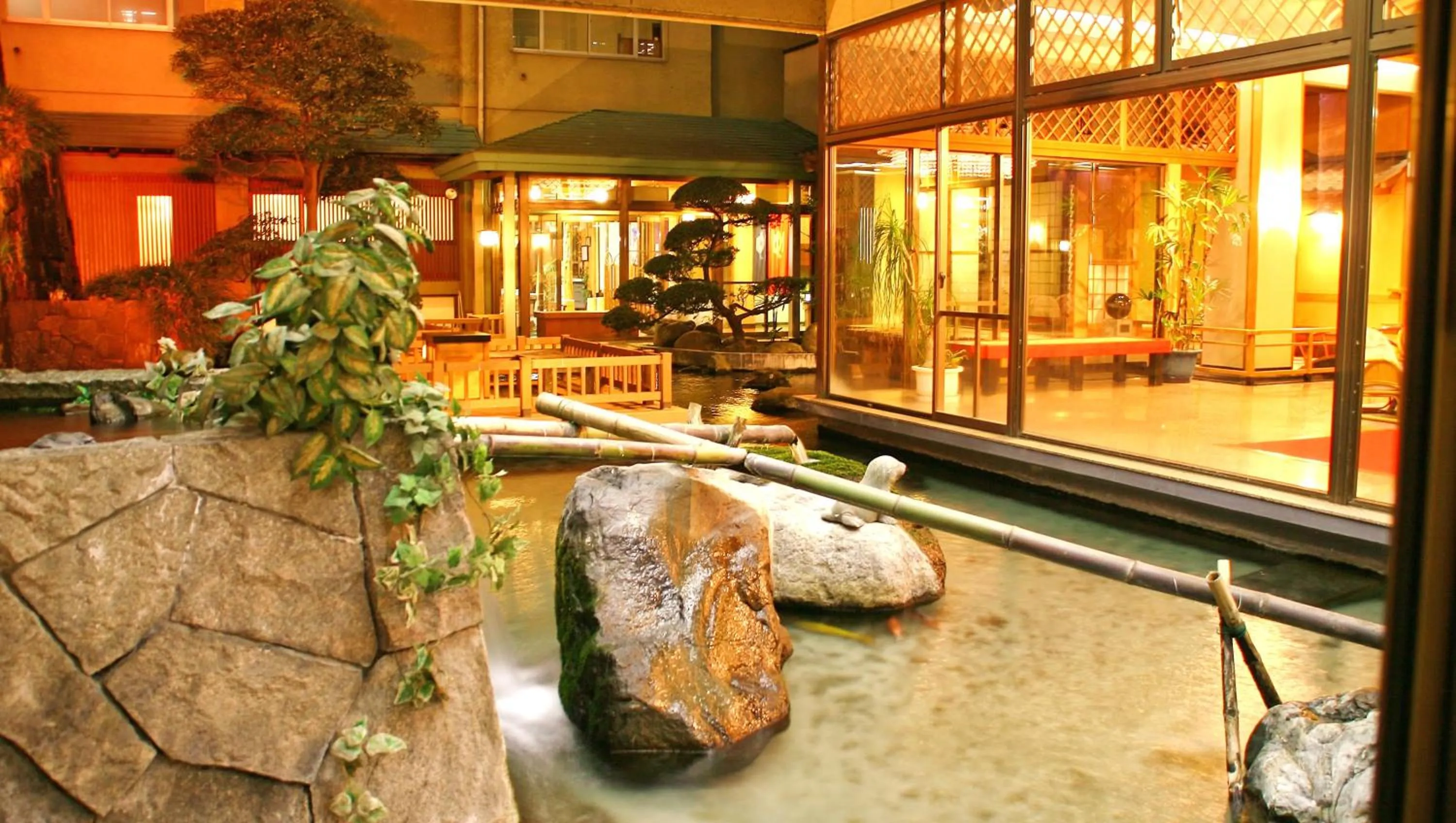 Garden in Isawa View Hotel