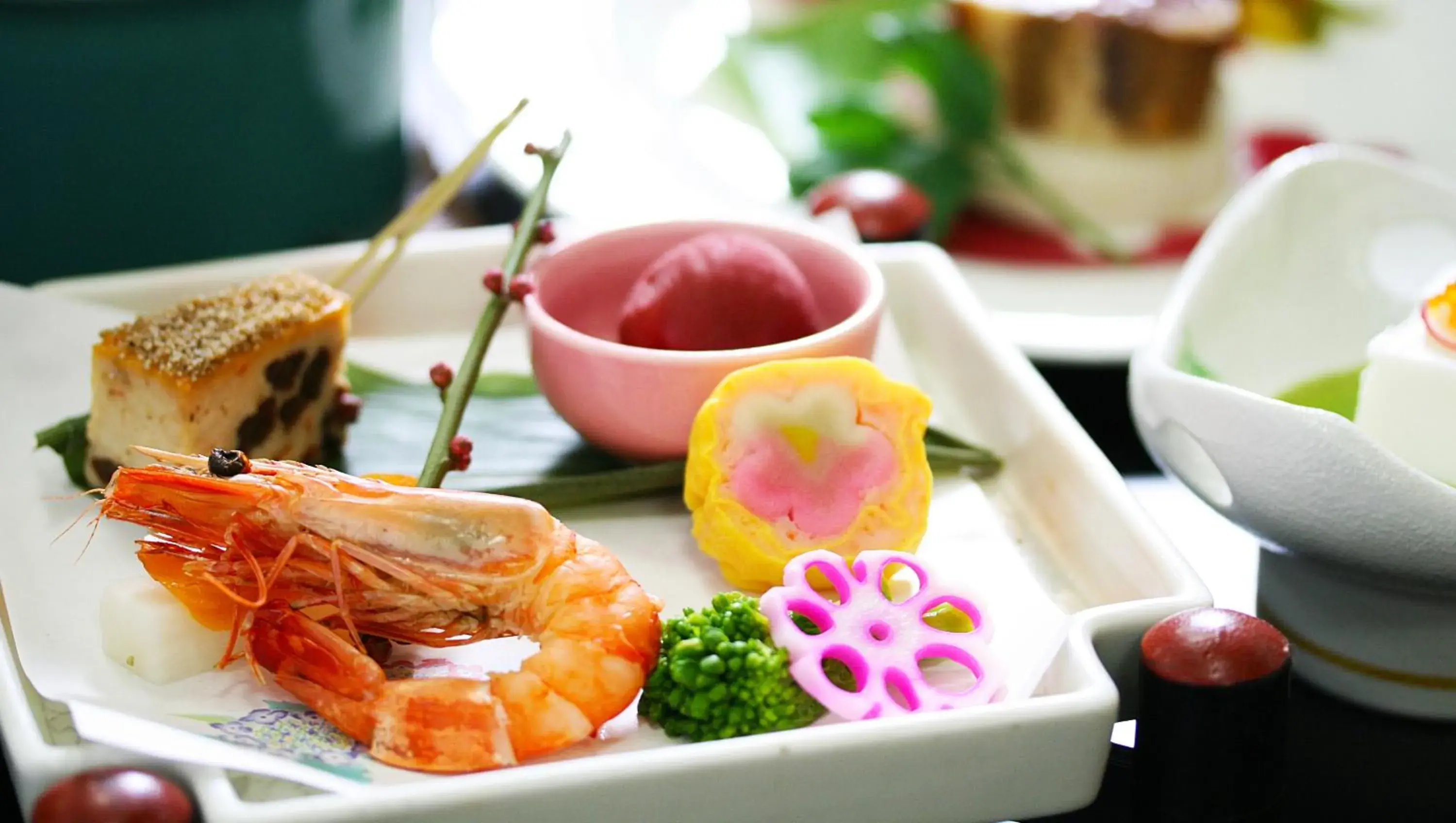 Food close-up in Isawa View Hotel Food close-up in Isawa View Hotel